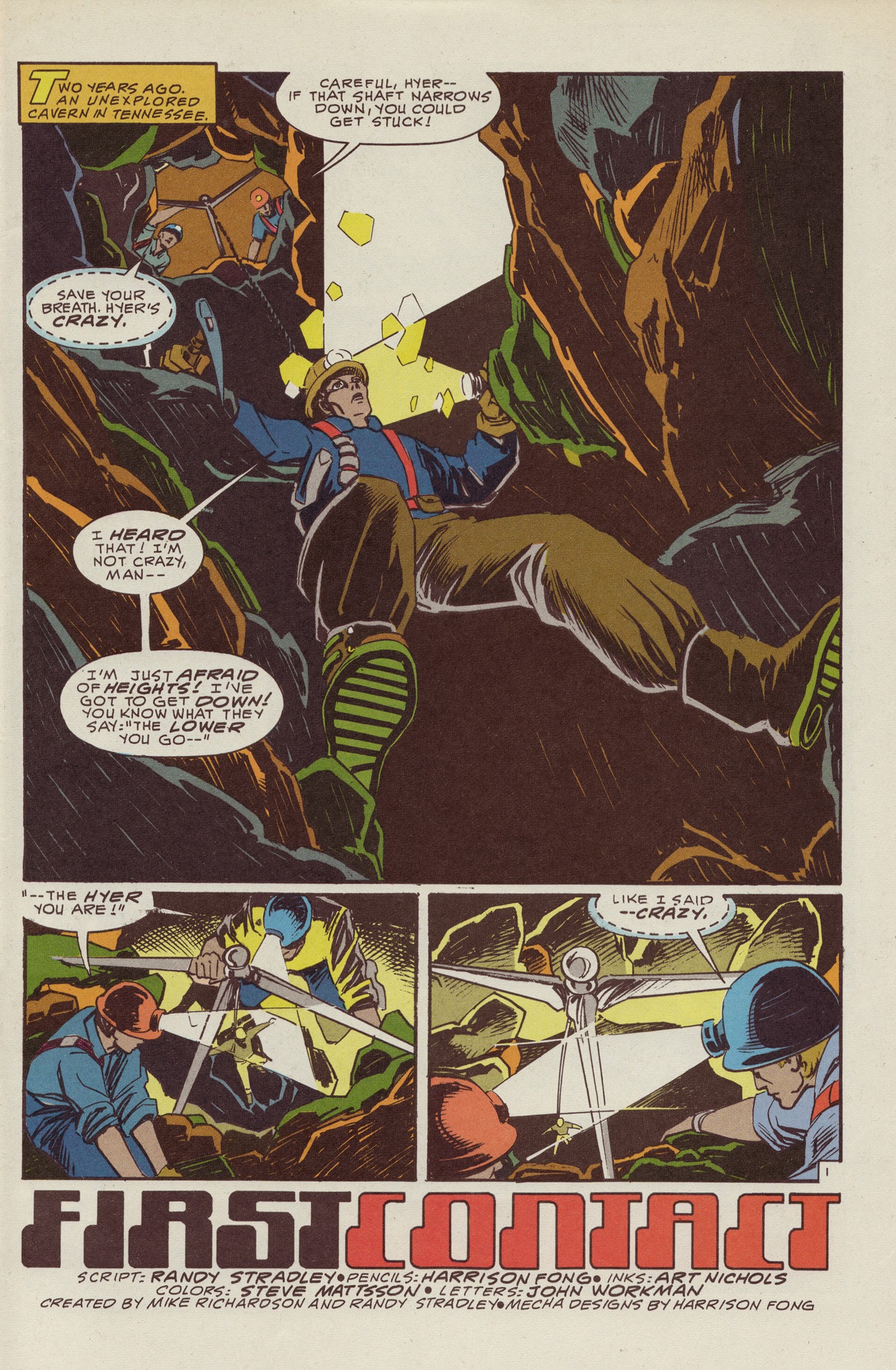Read online Mecha comic -  Issue #1 - 3