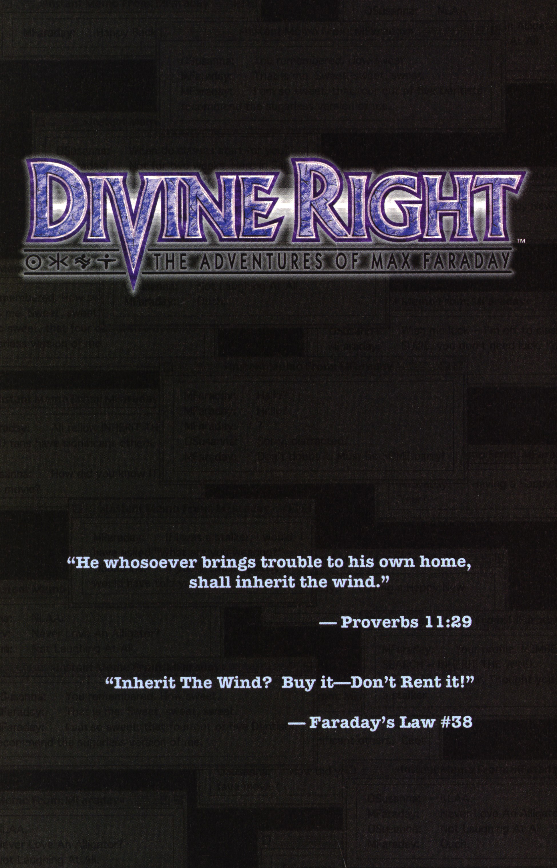Read online Divine Right comic -  Issue #7 - 2