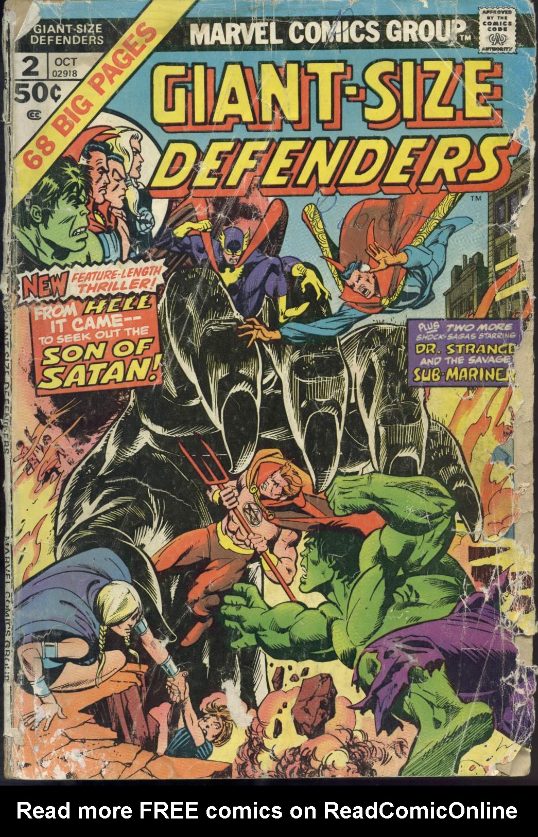 Read online Giant-Size Defenders comic -  Issue #2 - 1
