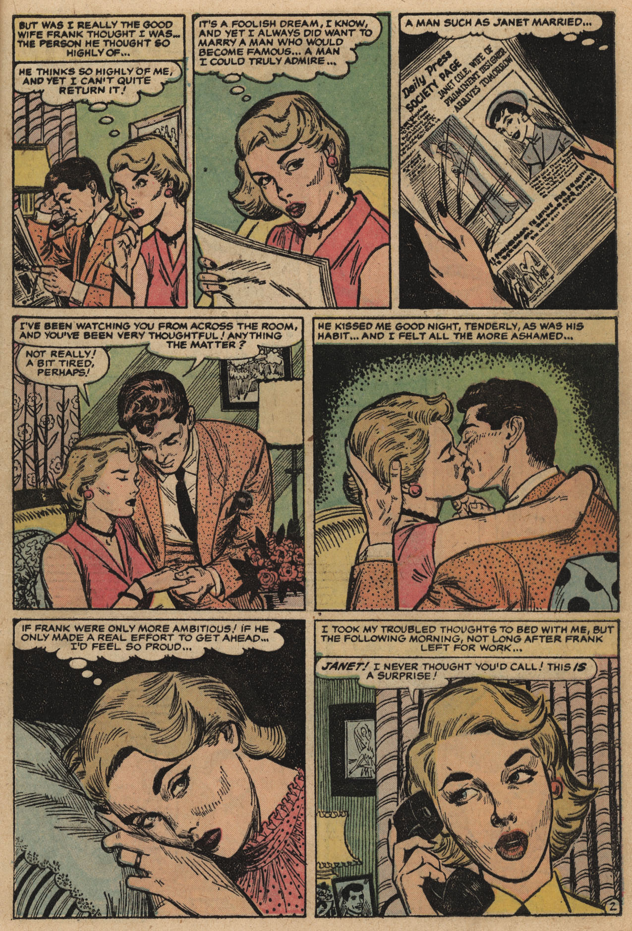 Read online Love Romances comic -  Issue #66 - 17