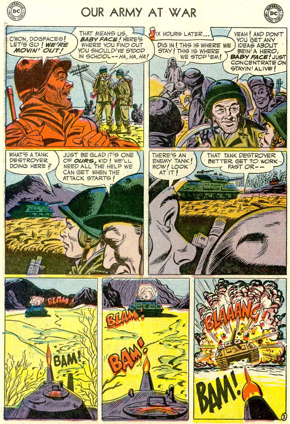 Read online Our Army at War (1952) comic -  Issue #5 - 14