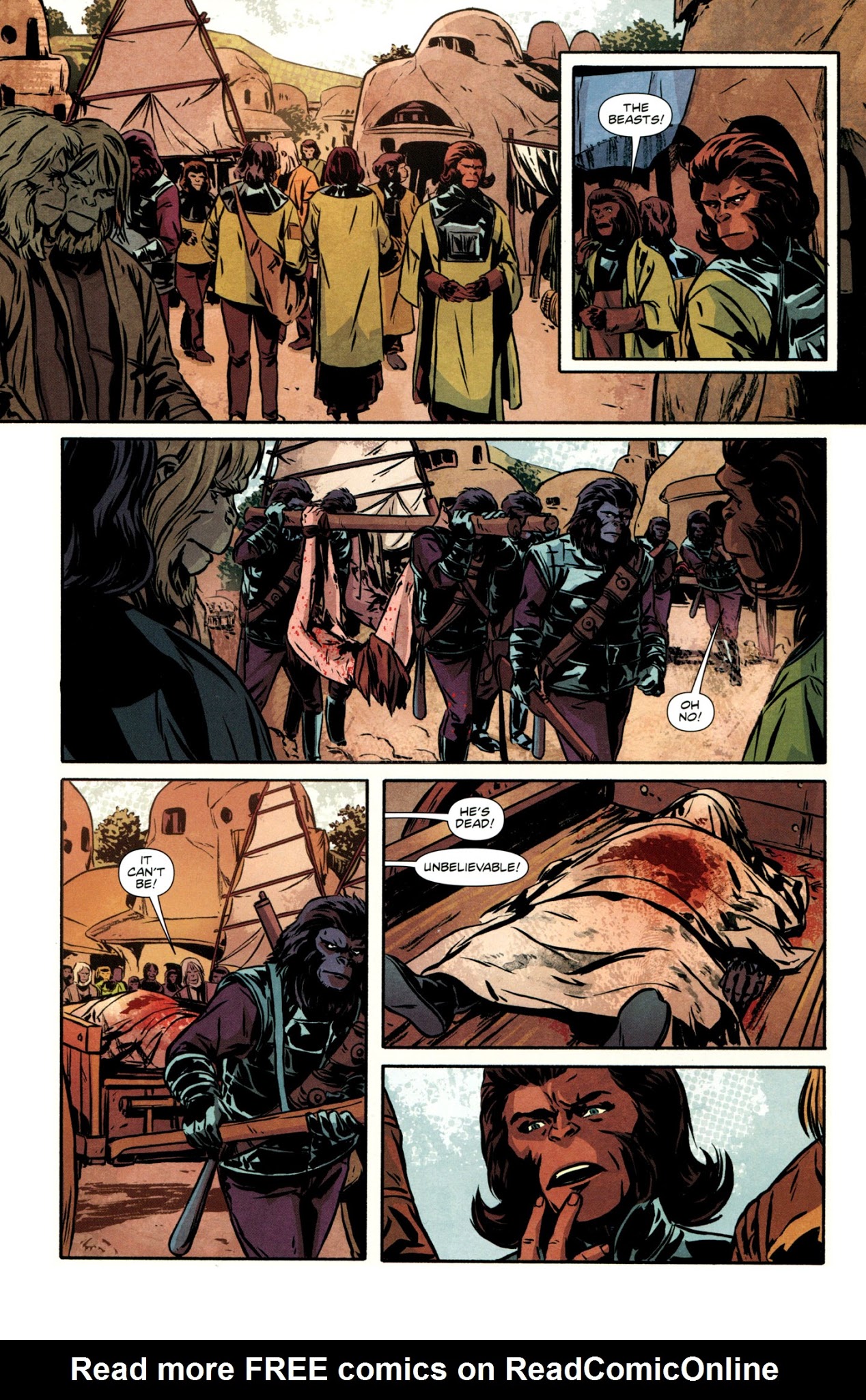 Read online Exile on the Planet of the Apes comic -  Issue #1 - 19