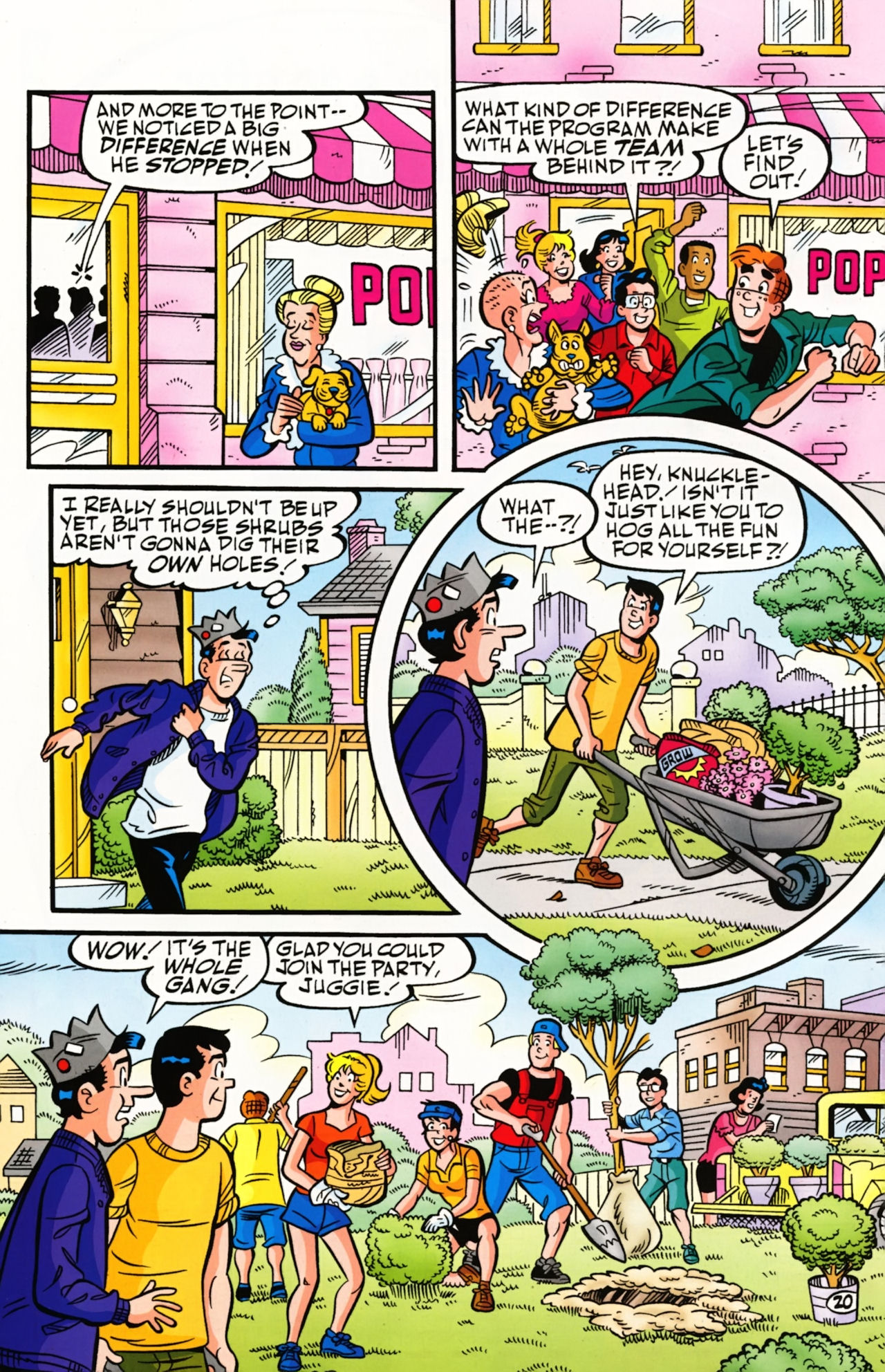 Read online Archie's Pal Jughead Comics comic -  Issue #201 - 30
