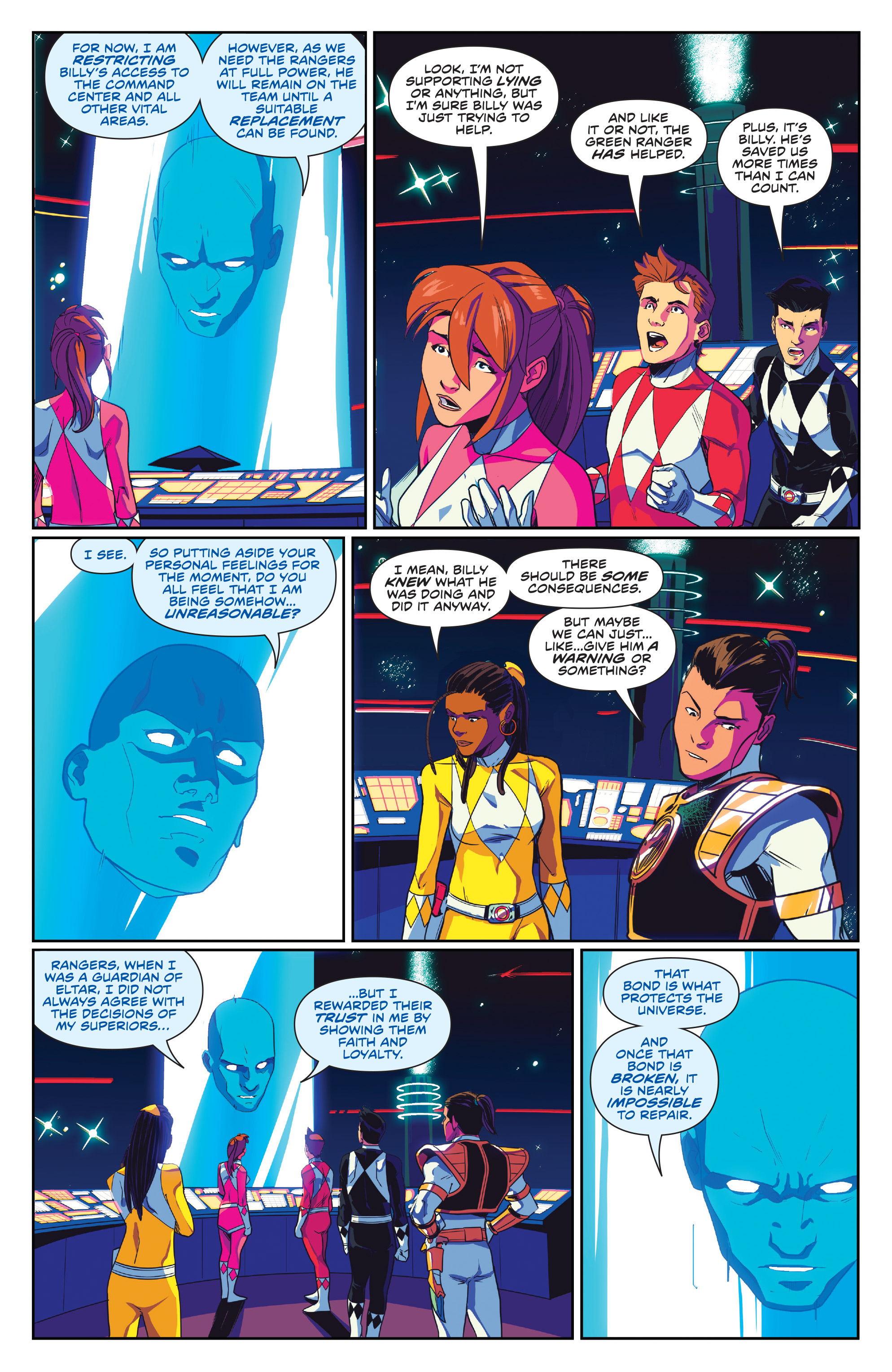 Read online Mighty Morphin comic -  Issue #9 - 19