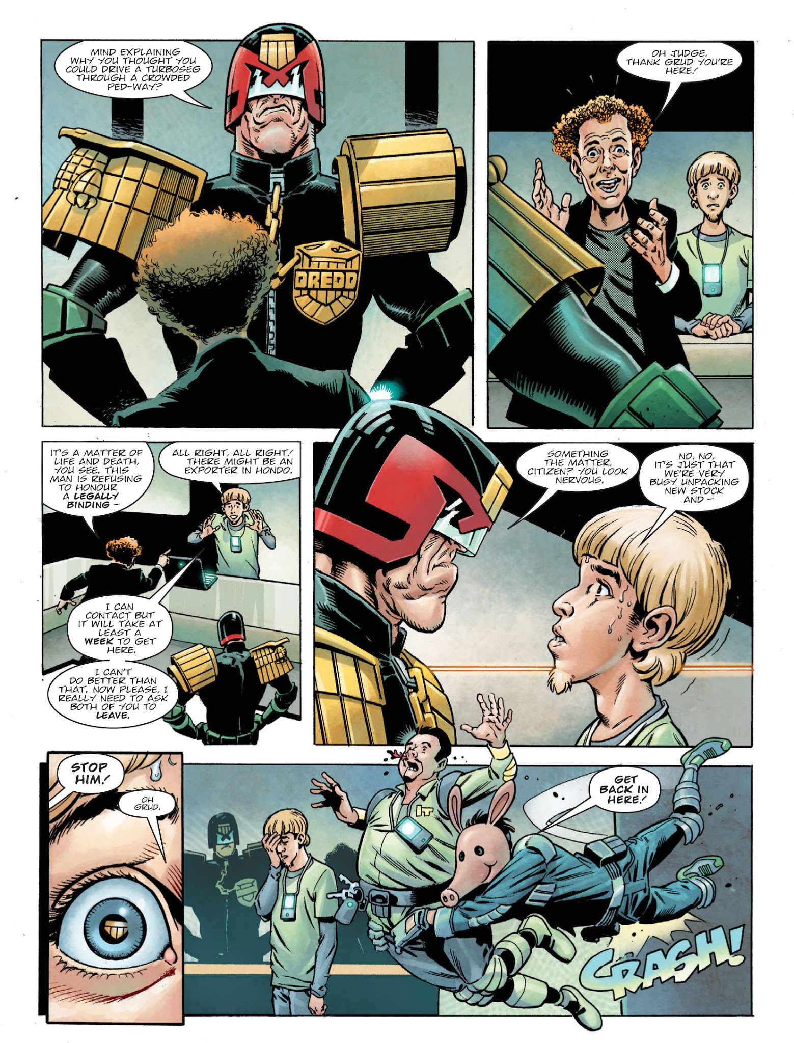 Read online 2000 AD comic -  Issue #2075 - 6