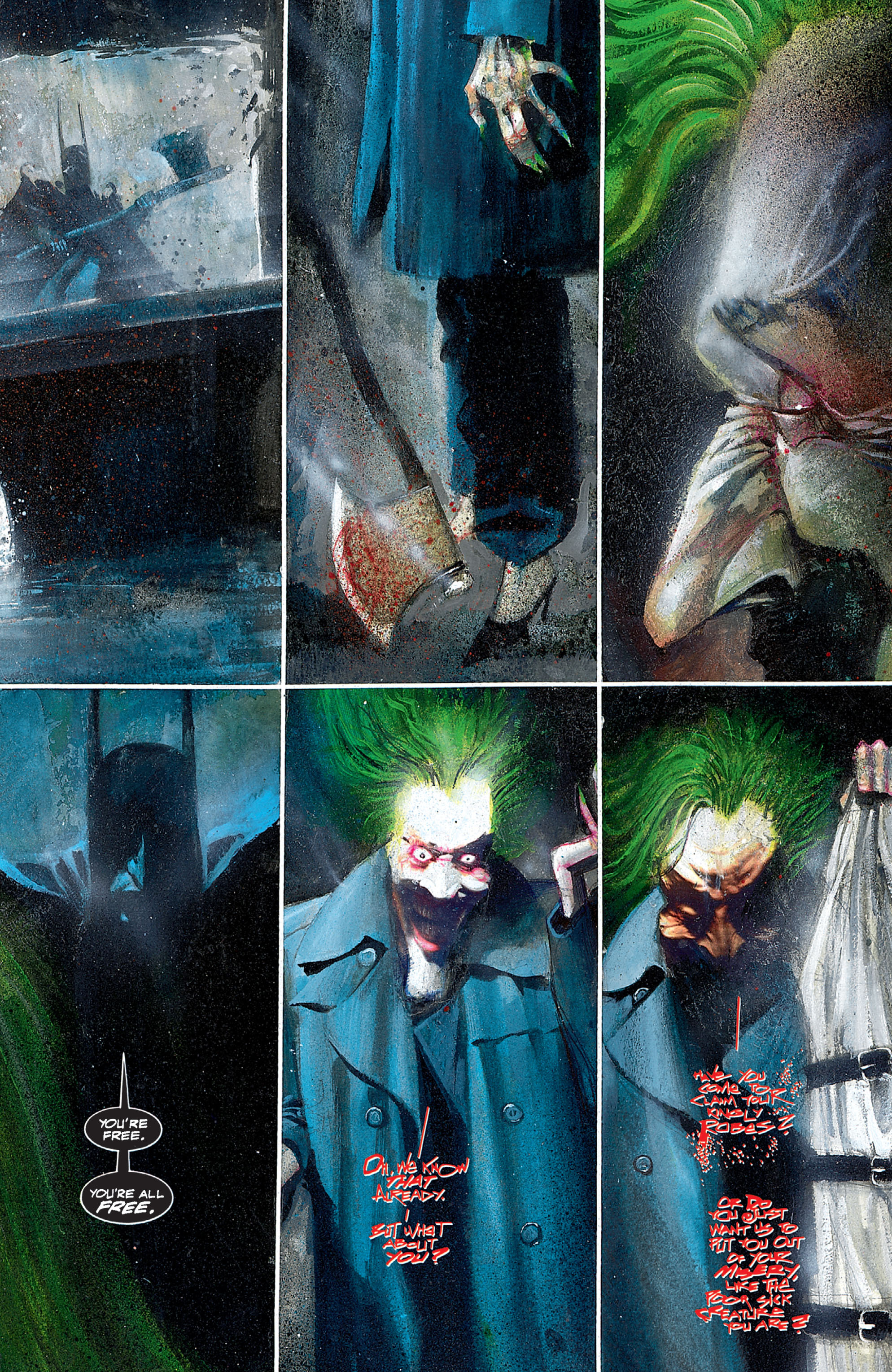 Read online Batman: Arkham Asylum 25th Anniversary Edition comic -  Issue # TPB - 103