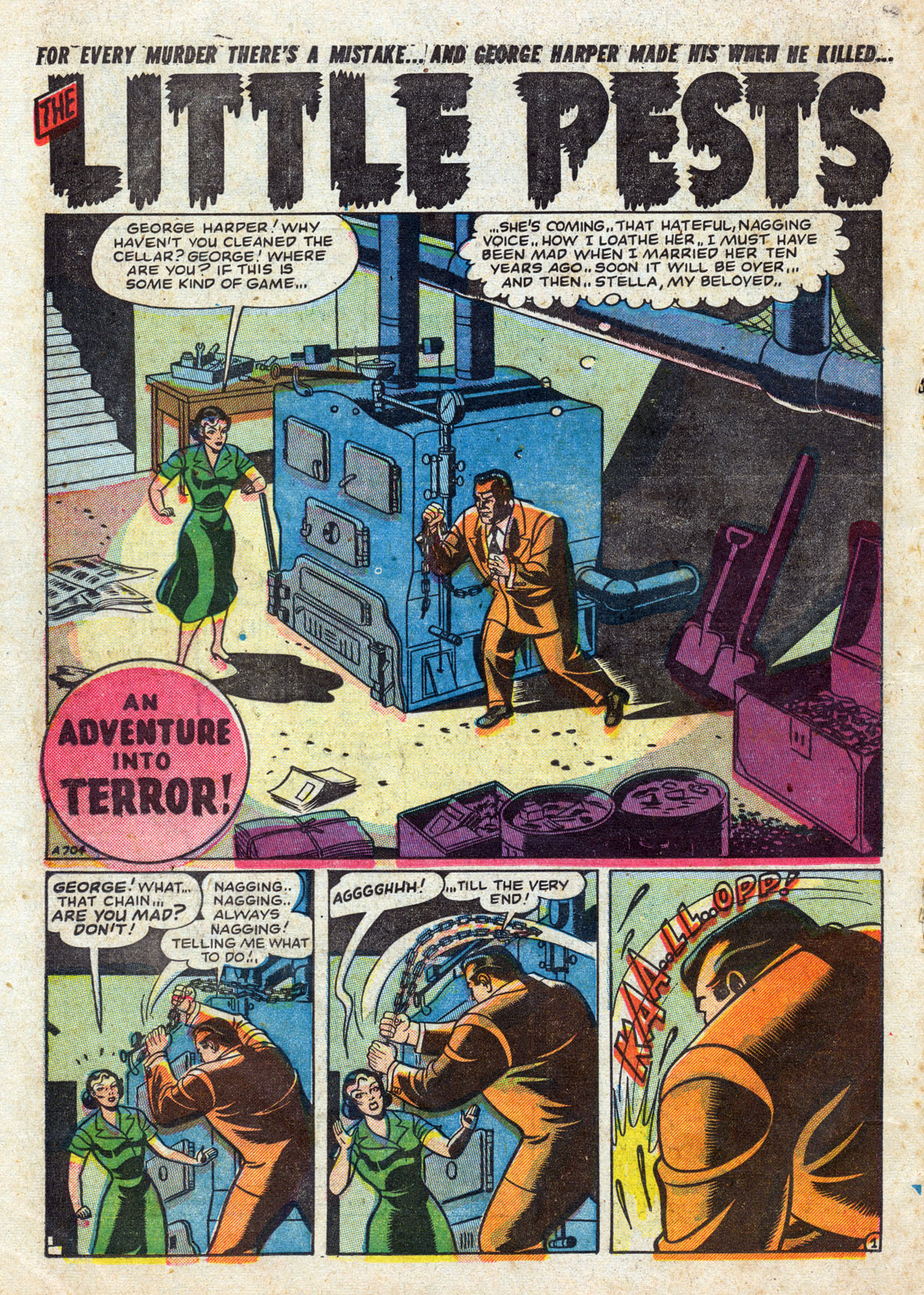 Read online Adventures into Terror comic -  Issue #12 - 18