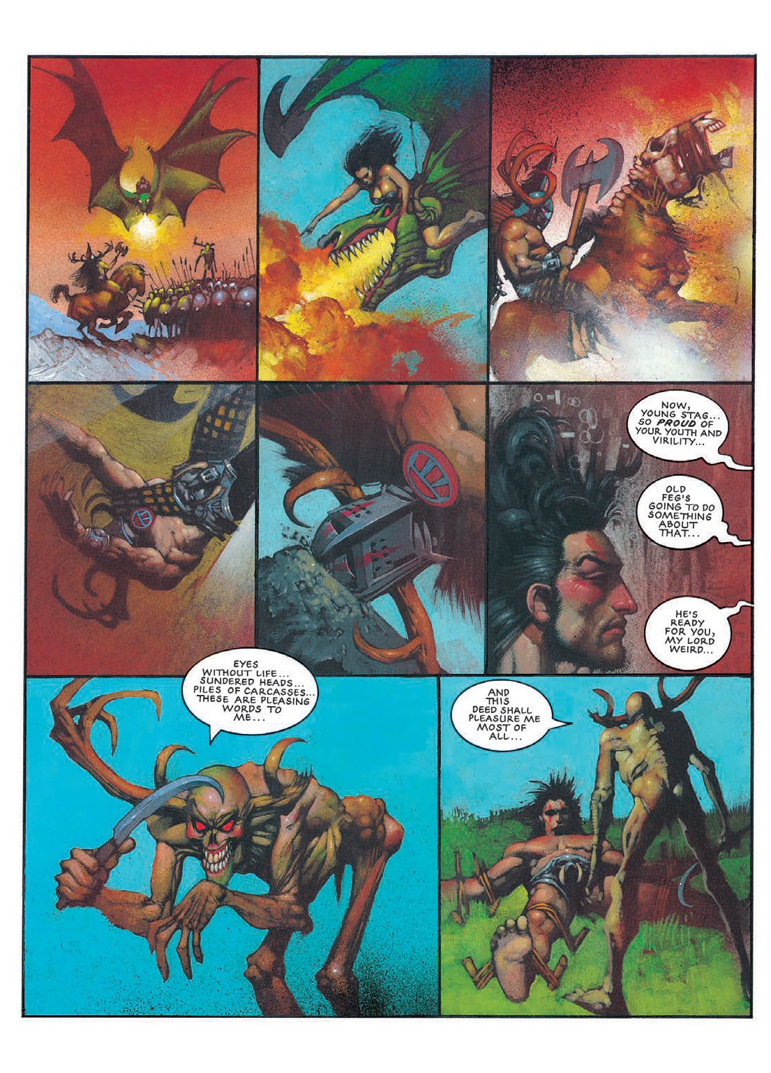 Read online Sláine comic -  Issue # TPB 4 - 164