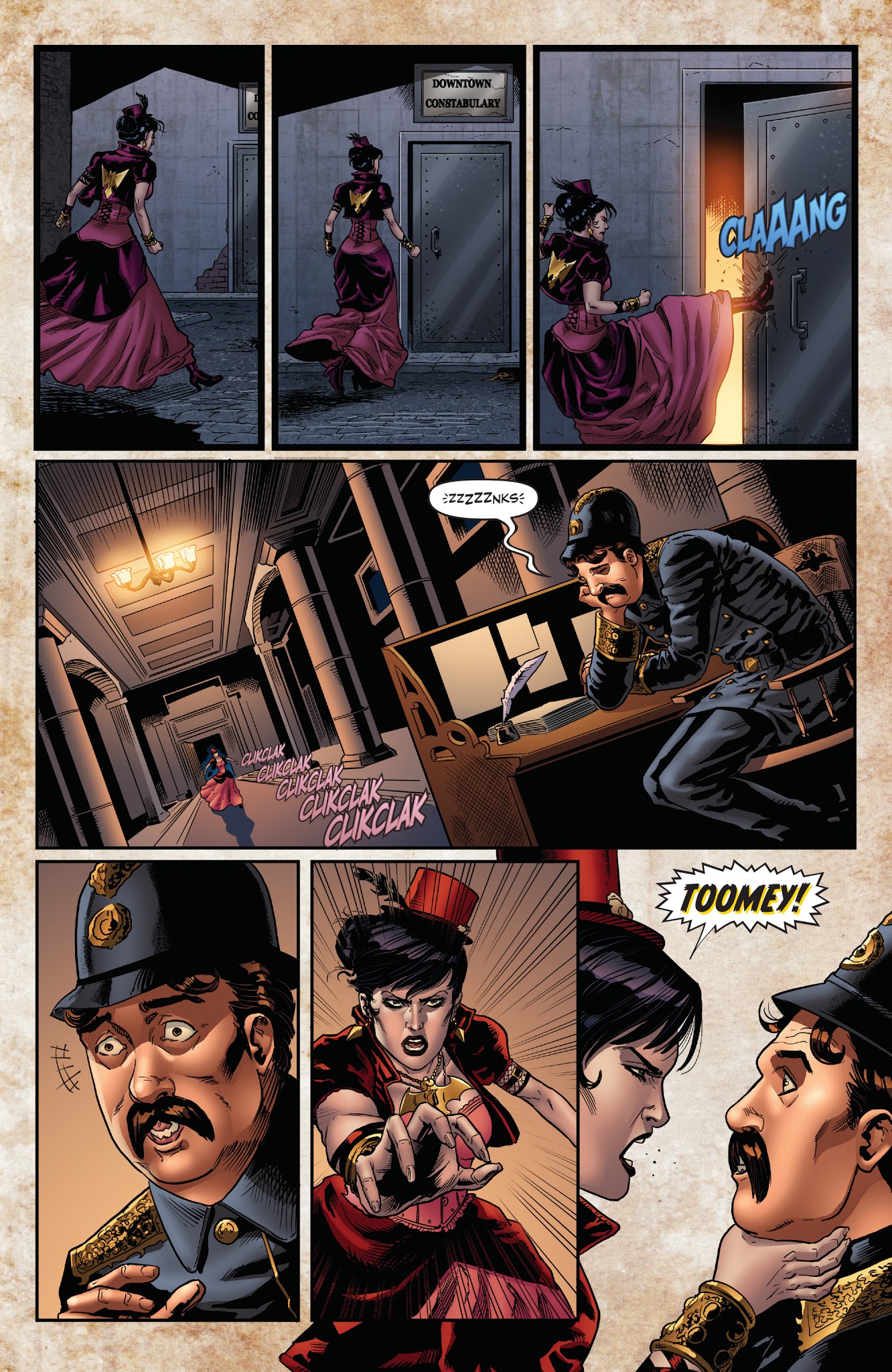 Read online Legenderry: Vampirella comic -  Issue # _TPB - 14