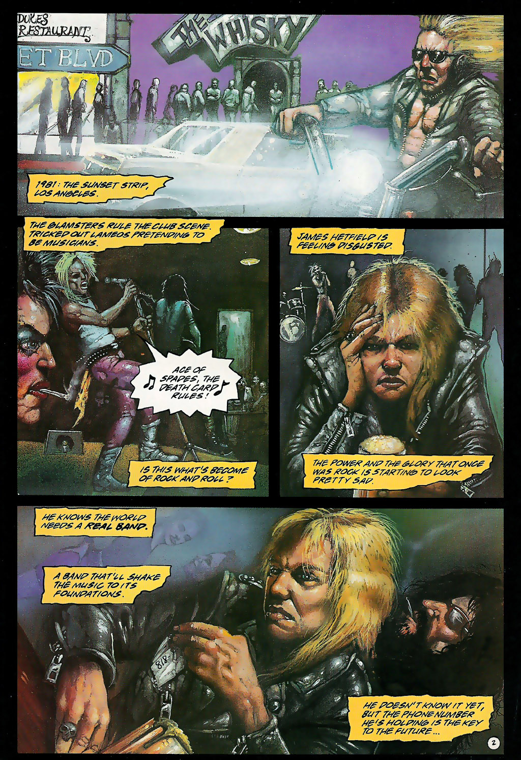 Read online Metallica comic -  Issue # Full - 6