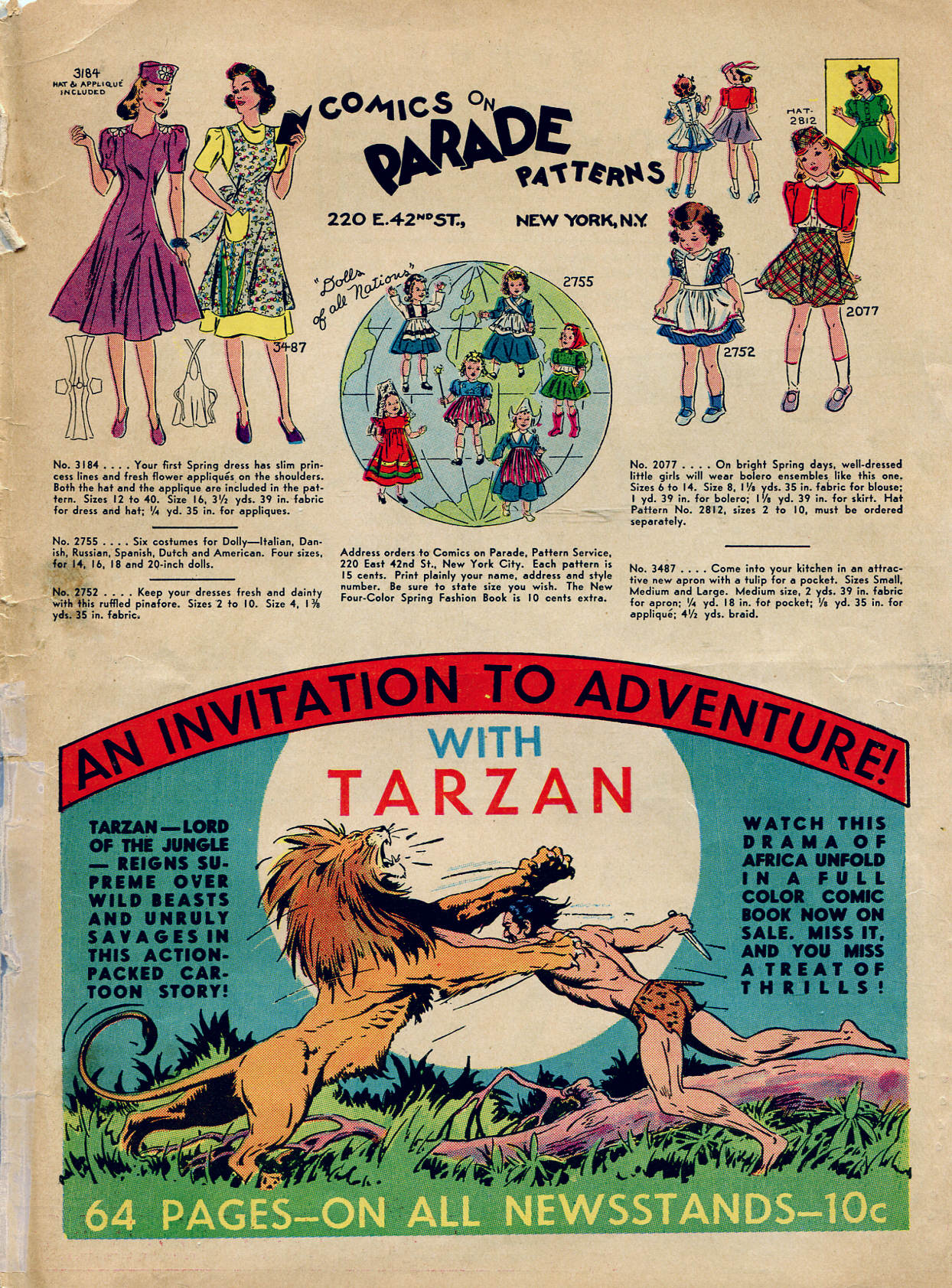 Read online Comics on Parade comic -  Issue #25 - 67