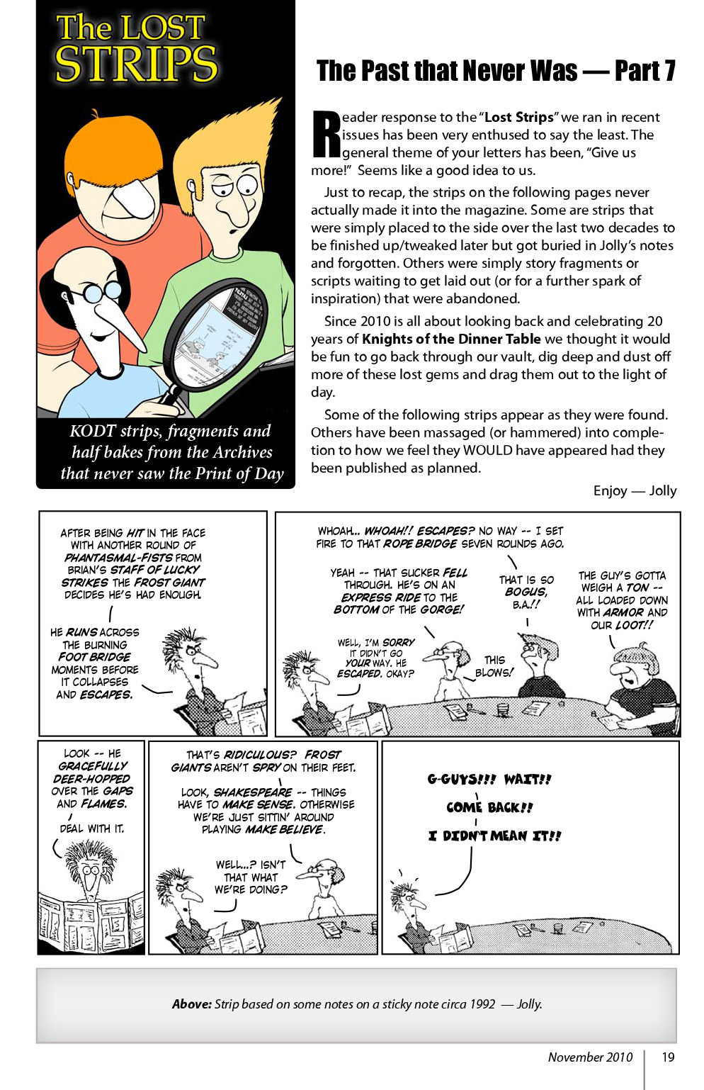 Read online Knights of the Dinner Table comic -  Issue #169 - 21