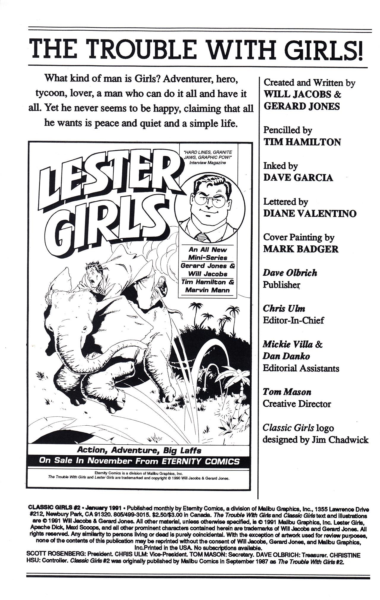 Read online Classic Girls! comic -  Issue #2 - 2