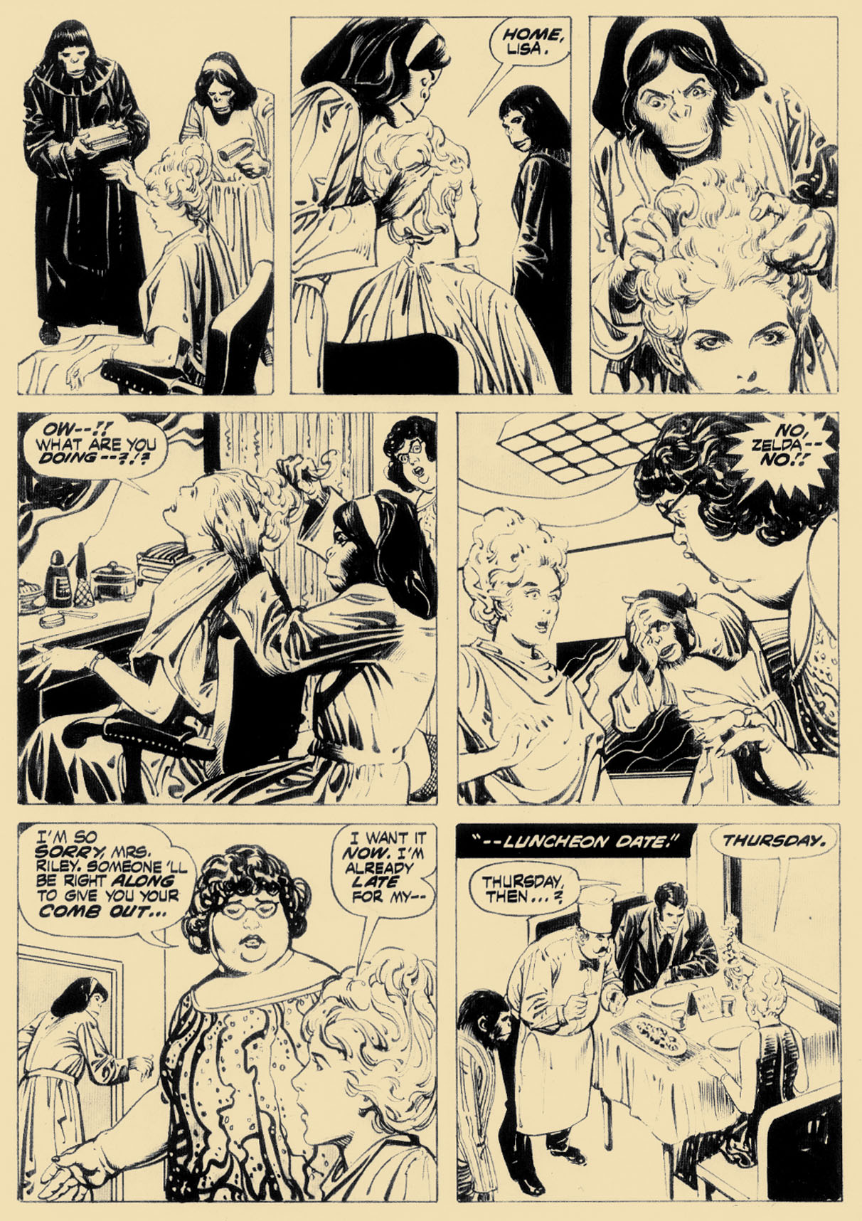 Read online Planet of the Apes comic -  Issue #17 - 41