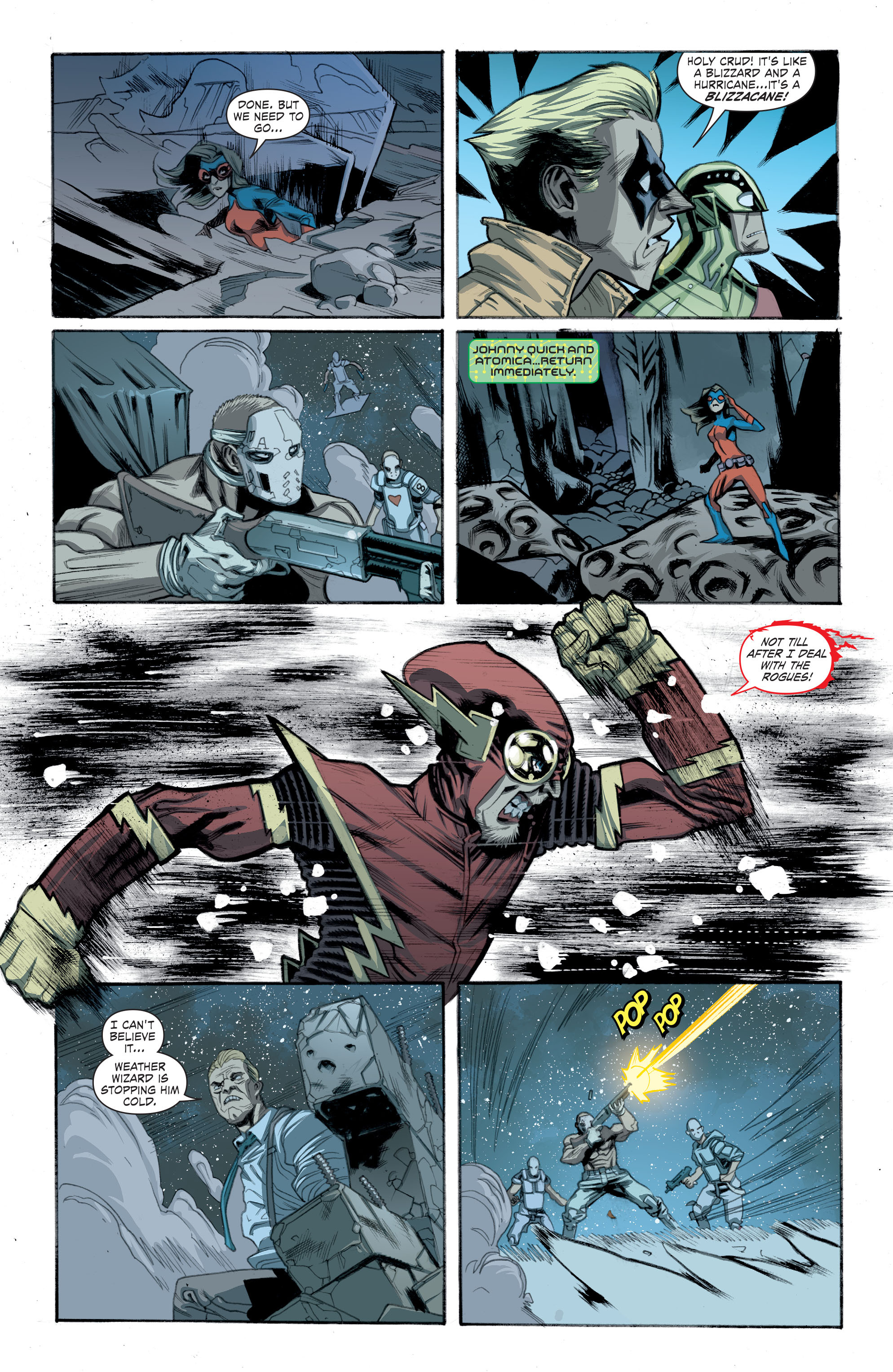 Read online Forever Evil: Rogues Rebellion comic -  Issue #5 - 17