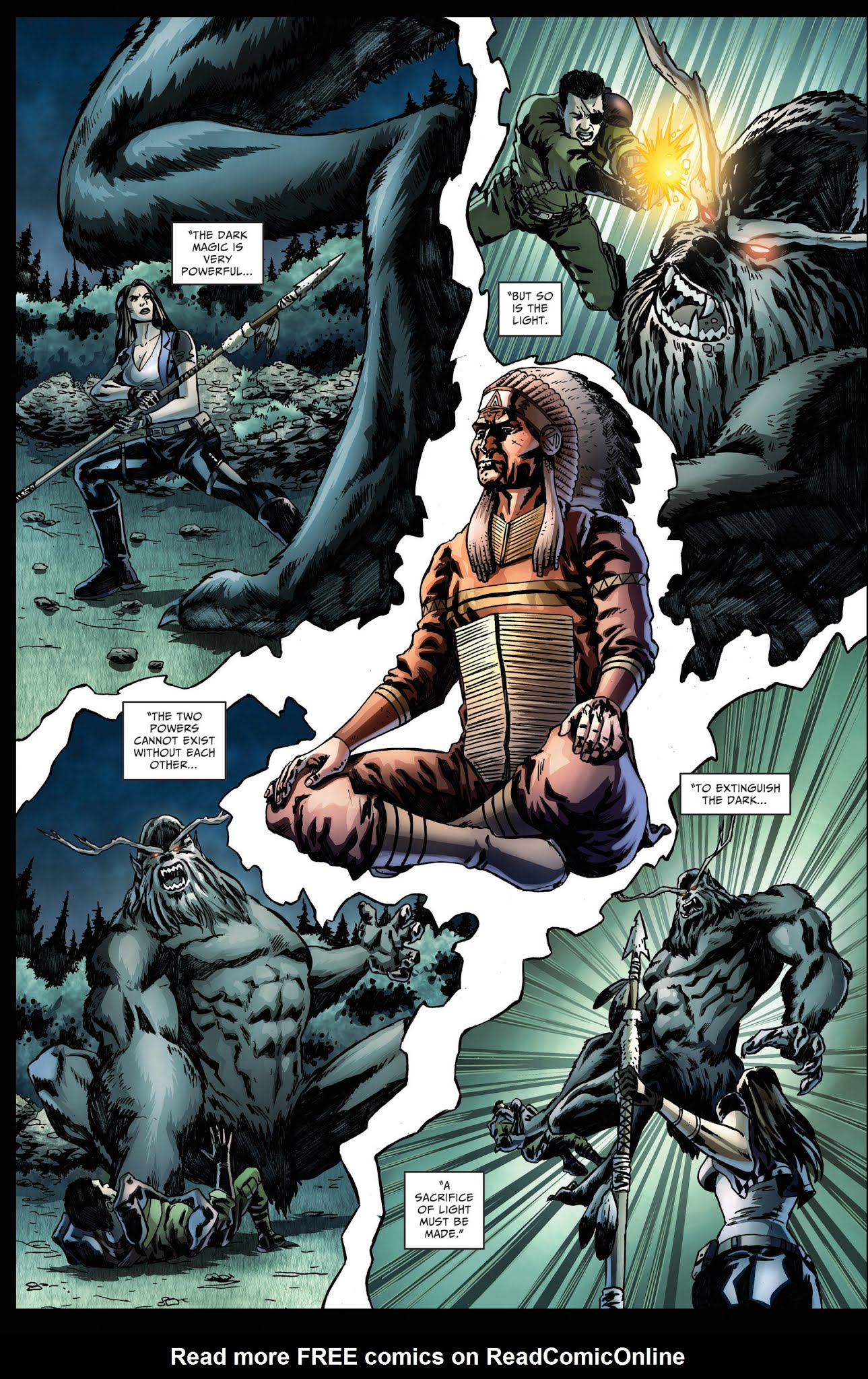 Read online The Monster Hunters' Survival Guide Case Files: Wendigo comic -  Issue # Full - 41