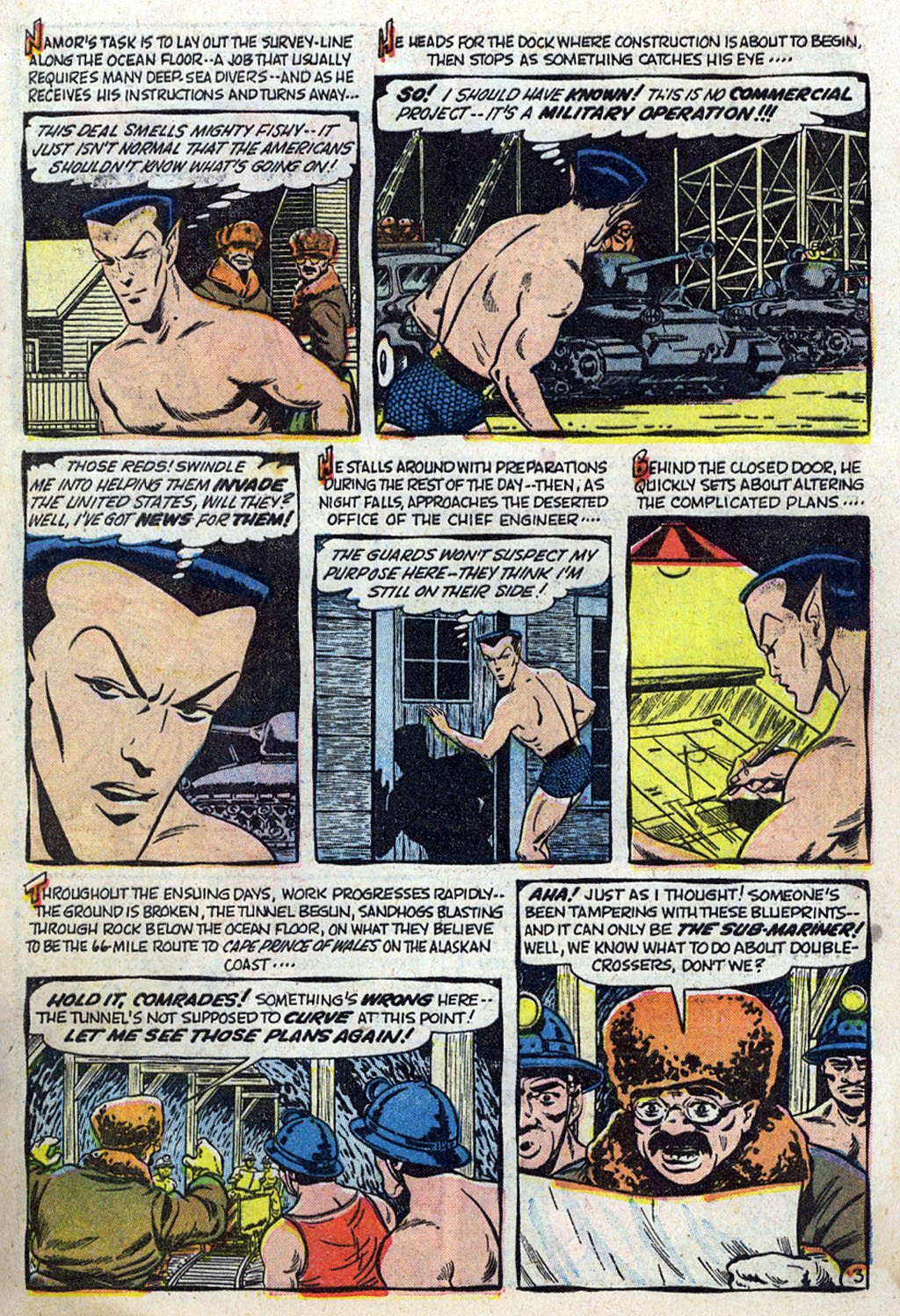 Read online Sub-Mariner Comics comic -  Issue #40 - 5