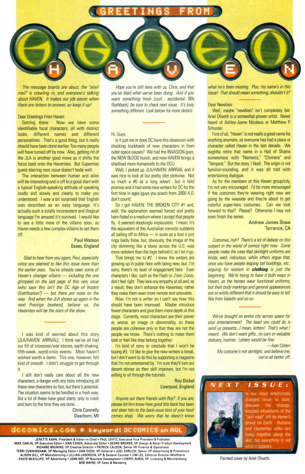 Read online Haven: The Broken City comic -  Issue #5 - 24