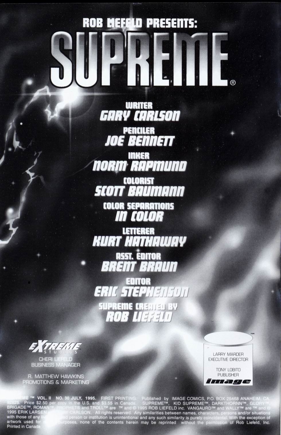 Read online Supreme (1992) comic -  Issue #30 - 3