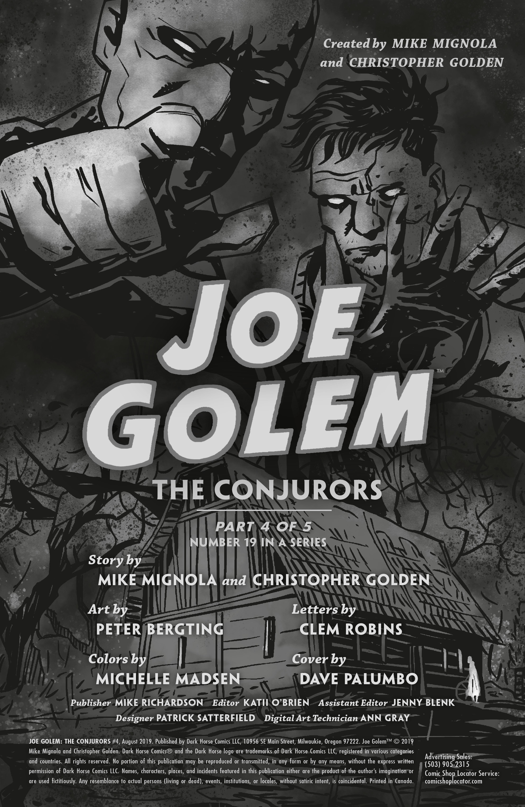 Read online Joe Golem: Occult Detective--The Conjurors comic -  Issue #4 - 2