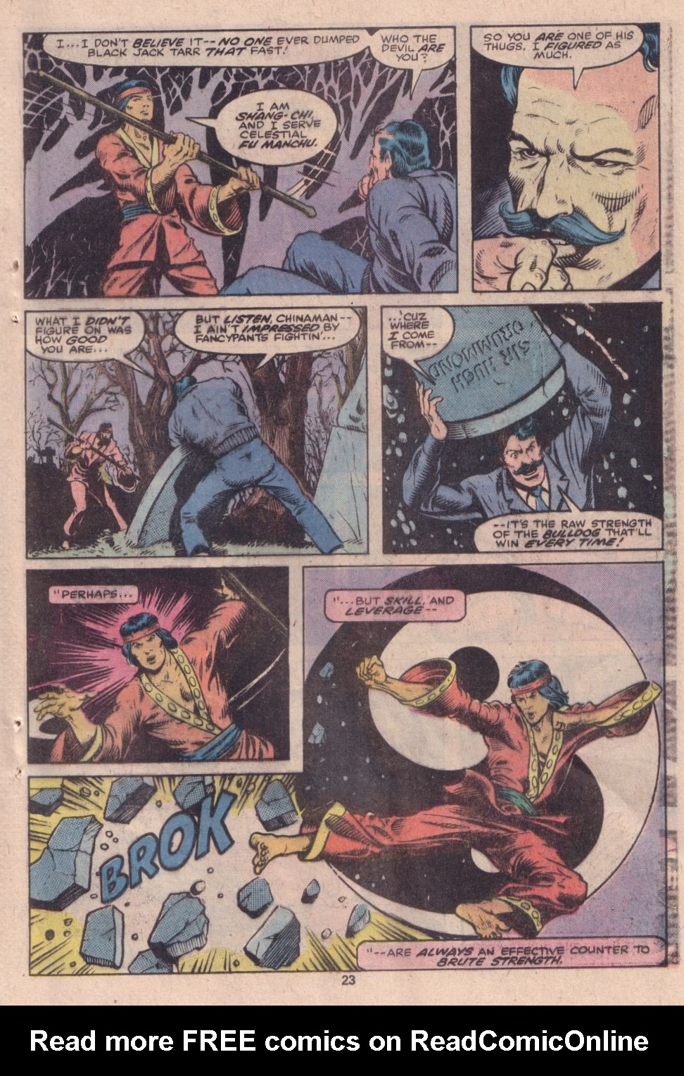 Read online What If? (1977) comic -  Issue #16 - Shang Chi Master of Kung Fu fought on The side of Fu Manchu - 18