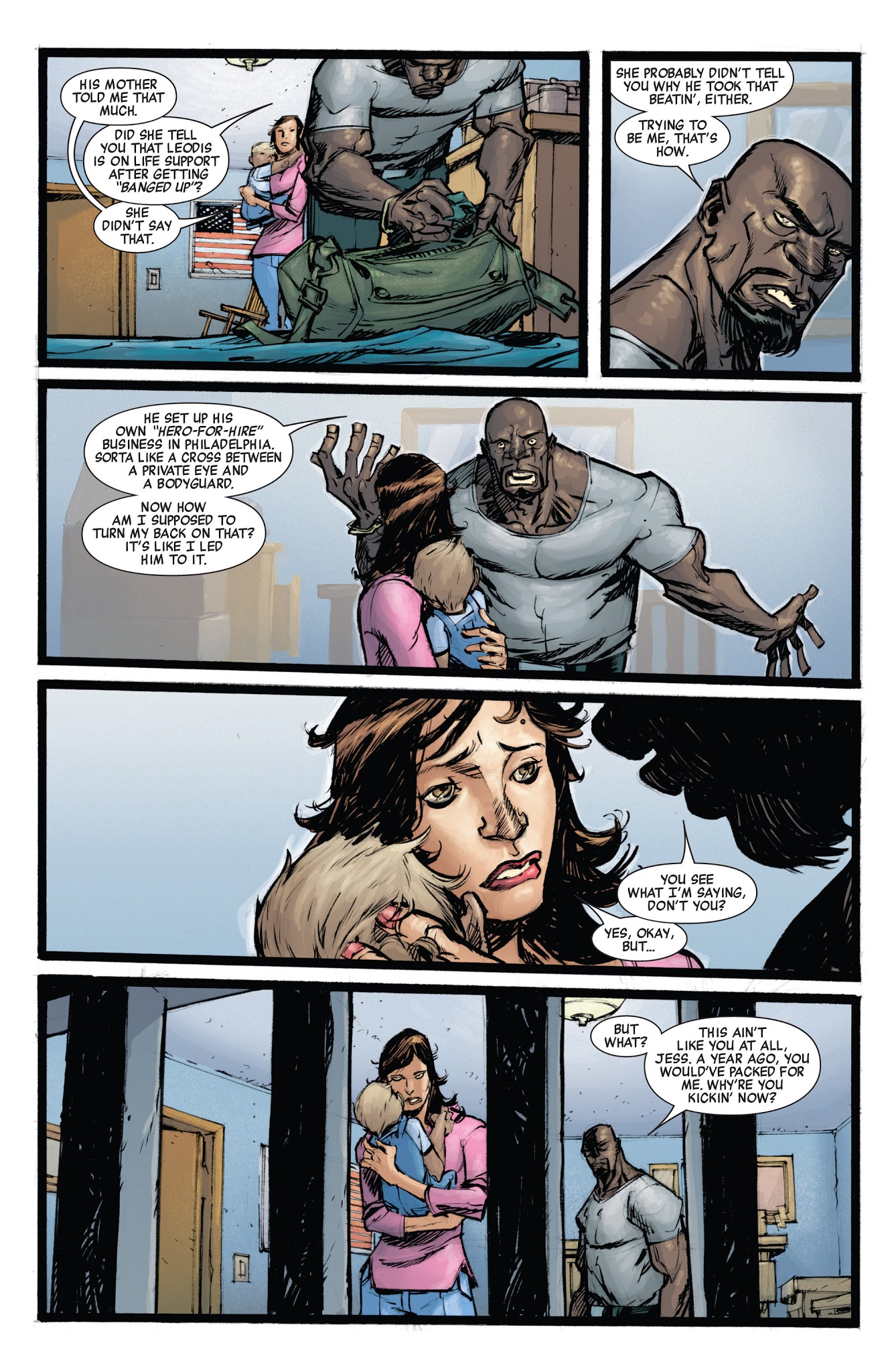 Read online New Avengers: Luke Cage comic -  Issue # TPB - 8