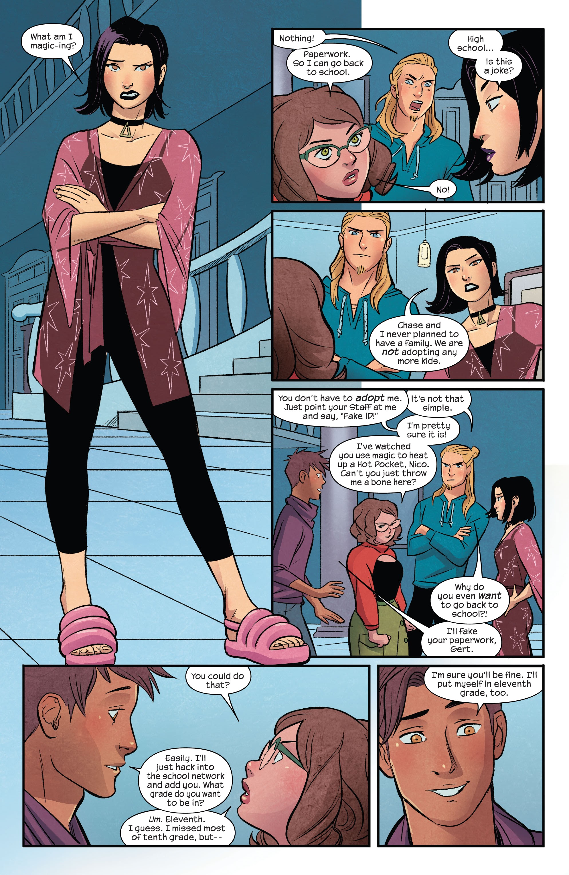 Read online Runaways (2017) comic -  Issue #32 - 14