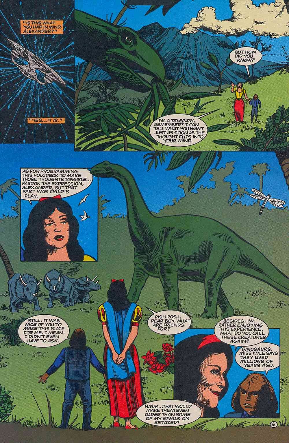 Read online Star Trek: The Next Generation (1989) comic -  Issue #56 - 7