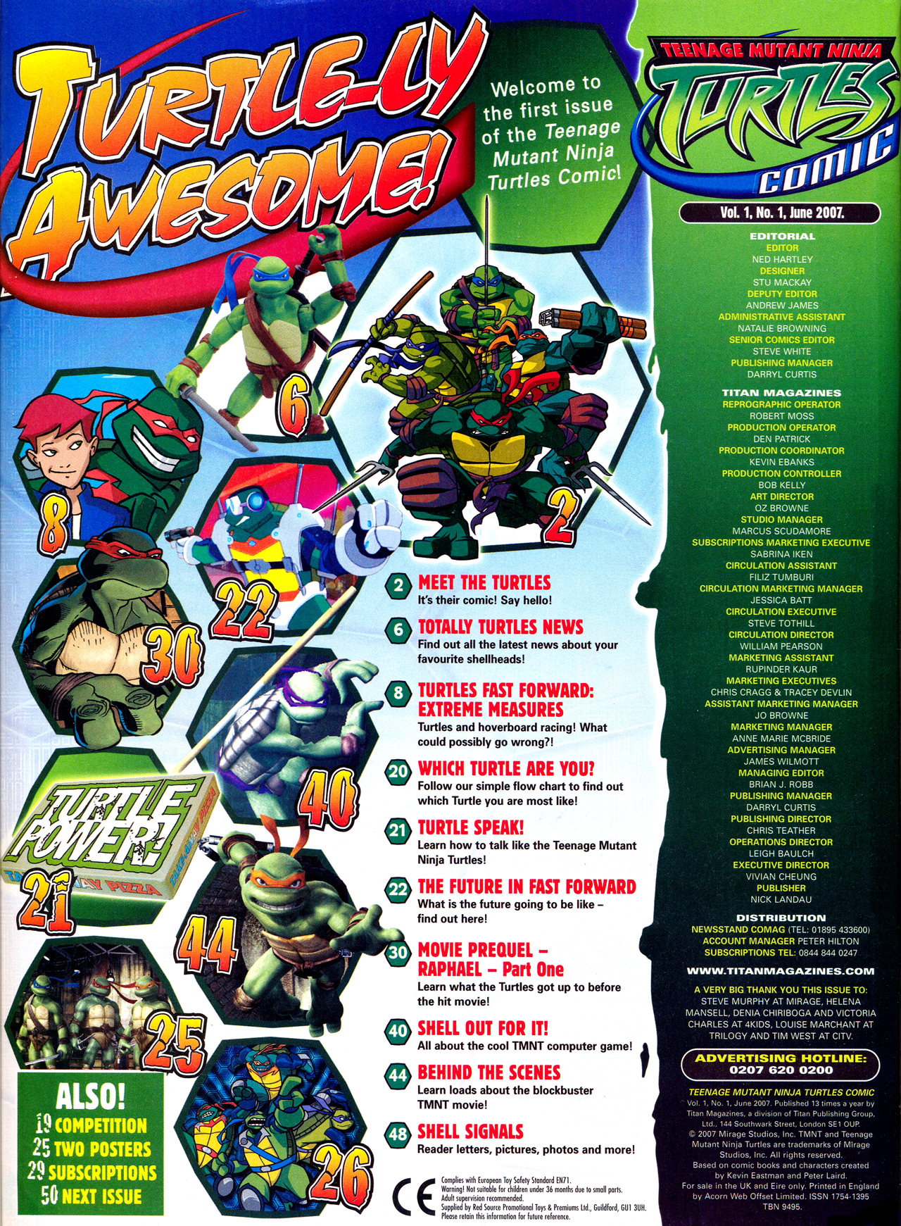Read online Teenage Mutant Ninja Turtles Comic comic -  Issue #1 - 2