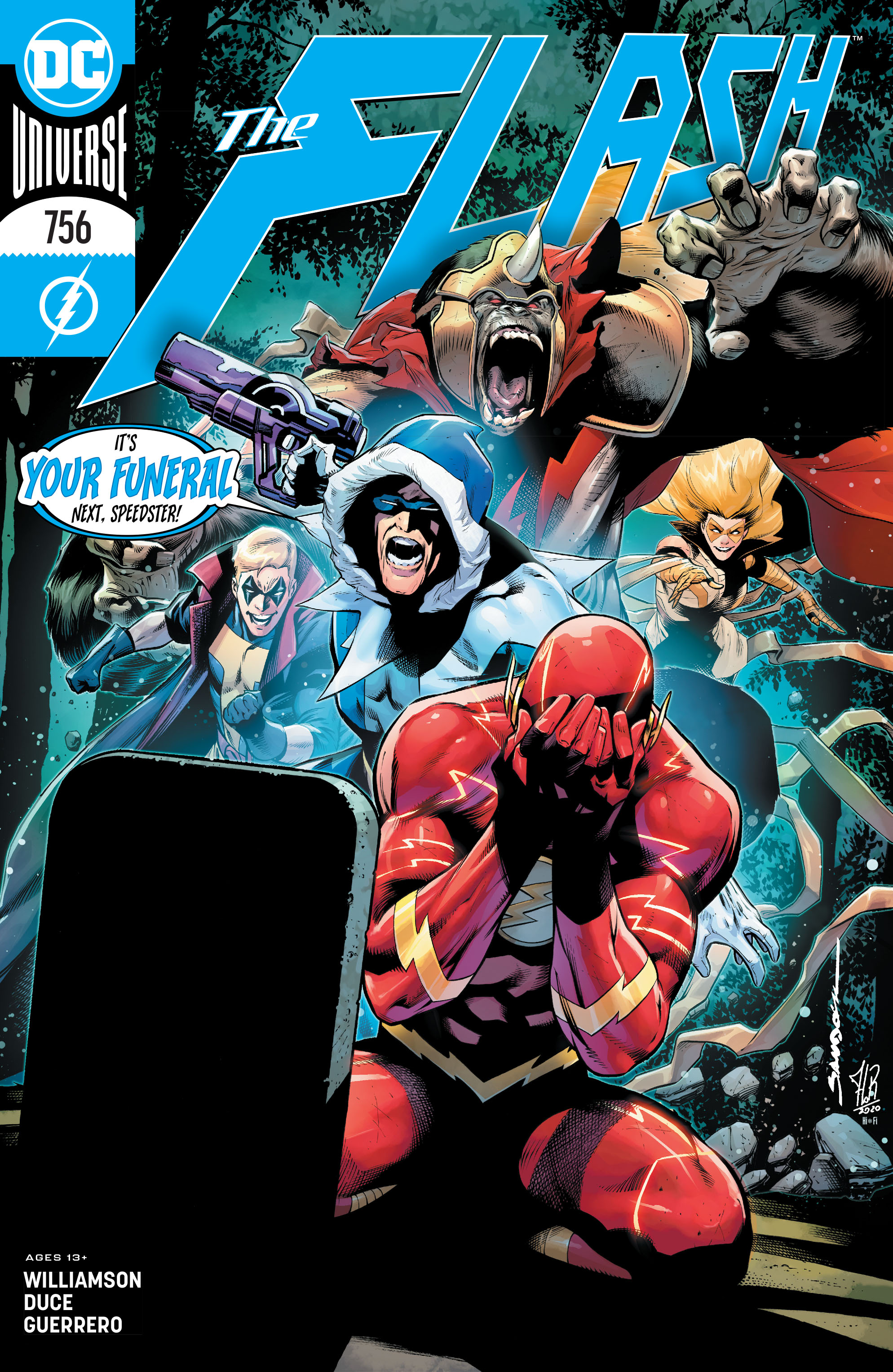 Read online The Flash (2016) comic -  Issue #756 - 1