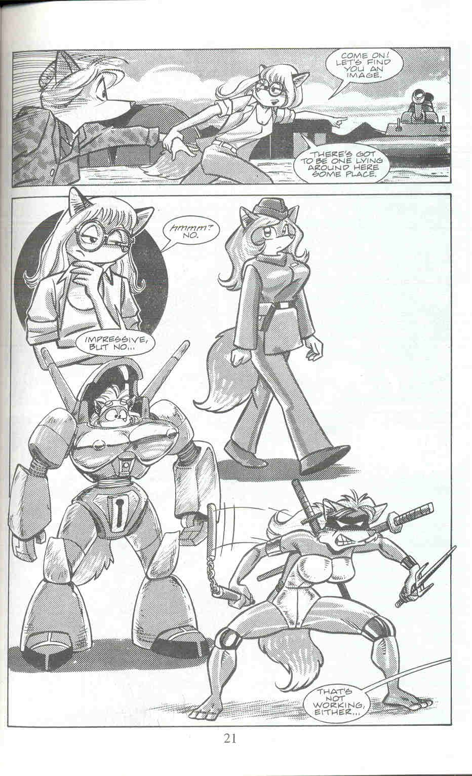 Read online Tank Vixens comic -  Issue #1 - 23