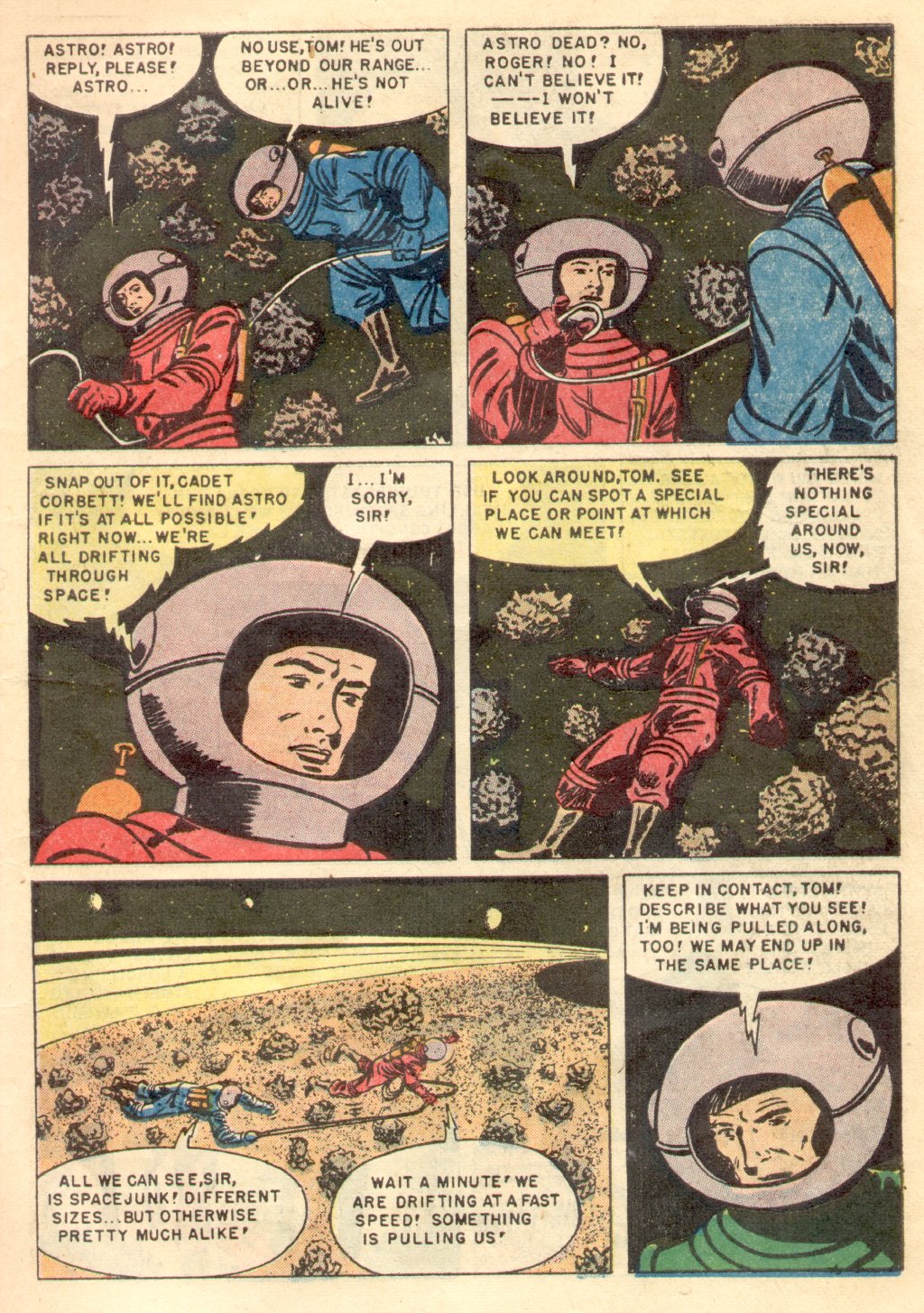 Read online Tom Corbett, Space Cadet comic -  Issue #8 - 7