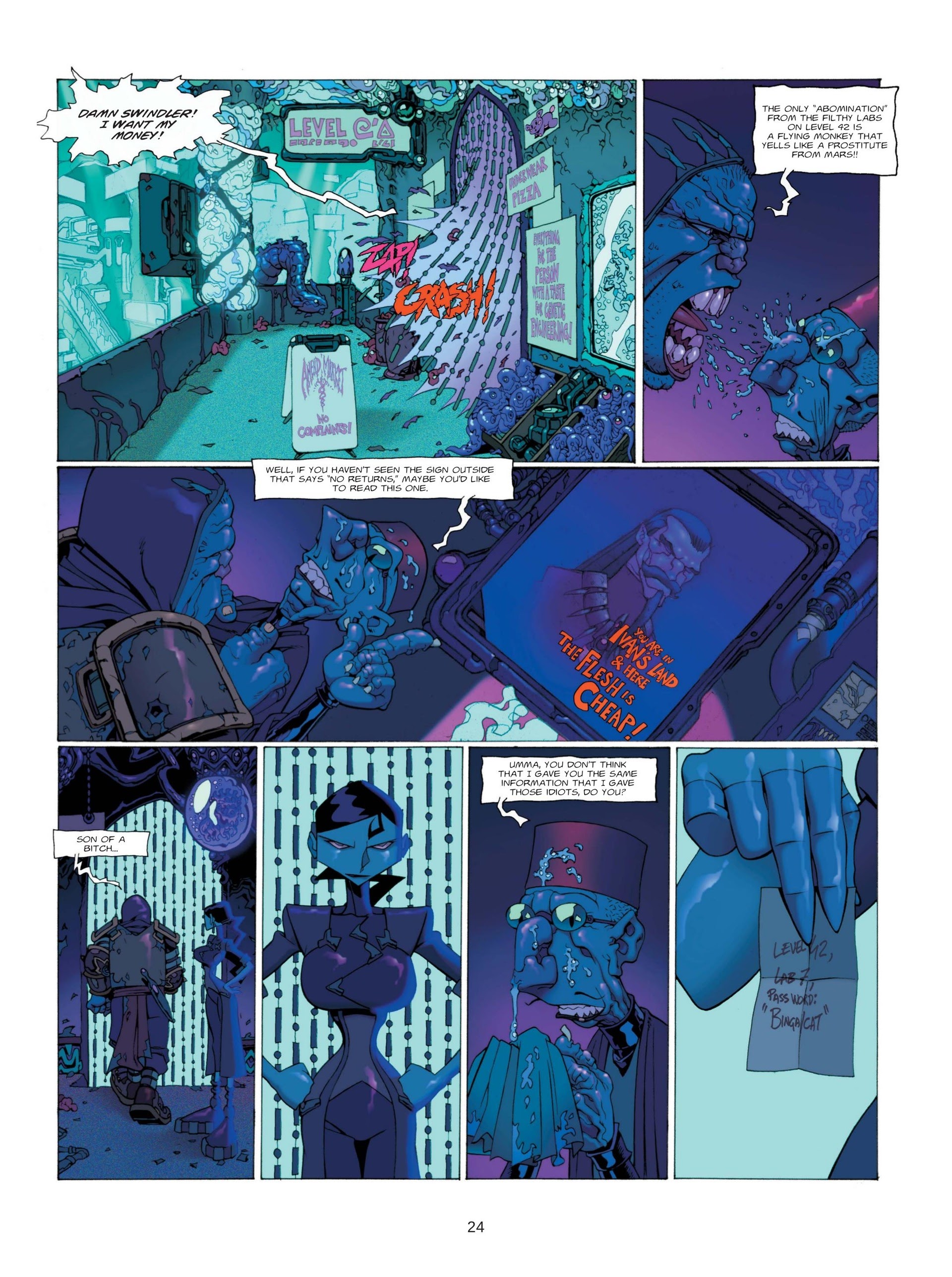 Read online Genetic Grunge comic -  Issue #1 - 26