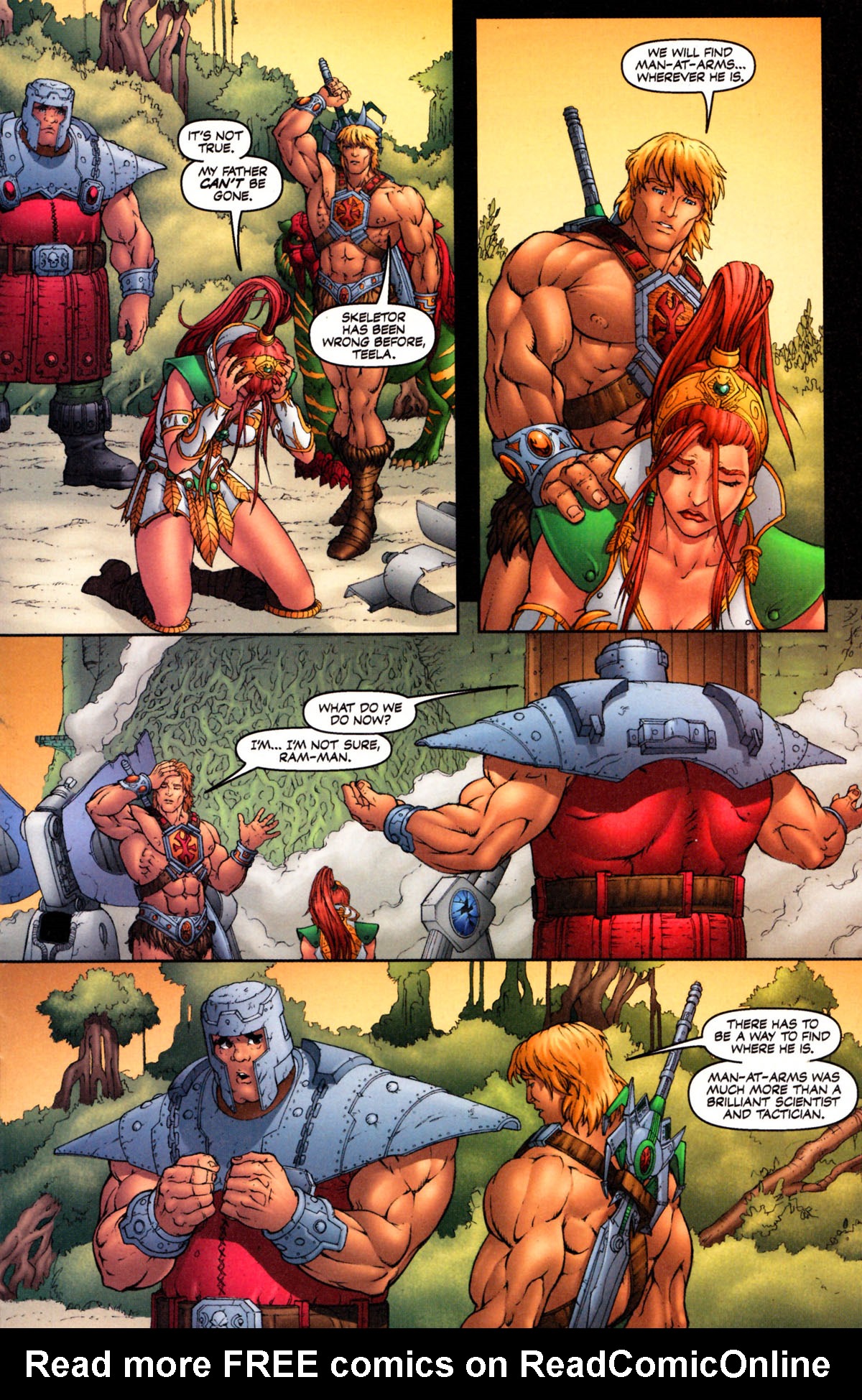 Read online Masters of the Universe (2003) comic -  Issue #3 - 4