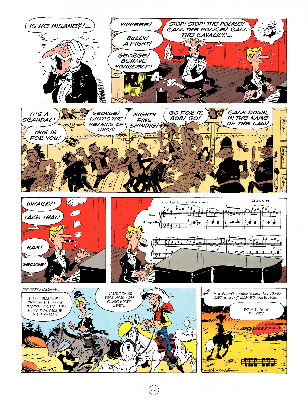 Read online A Lucky Luke Adventure comic -  Issue #50 - 44