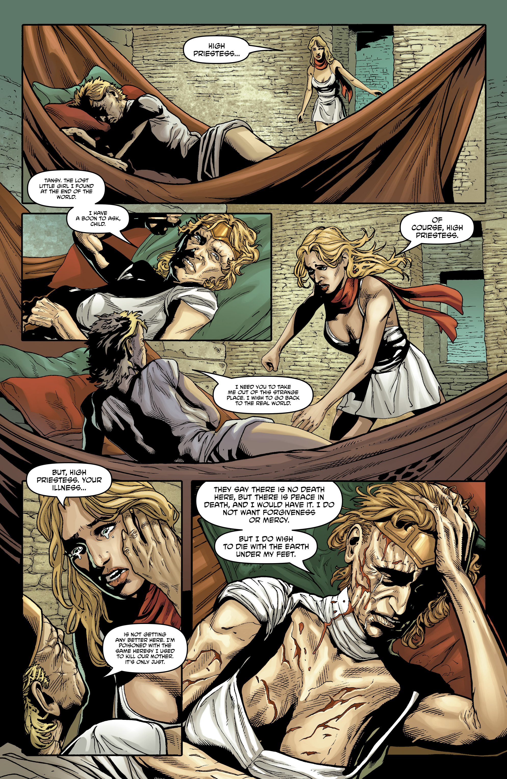 Read online God Is Dead comic -  Issue #14 - 18