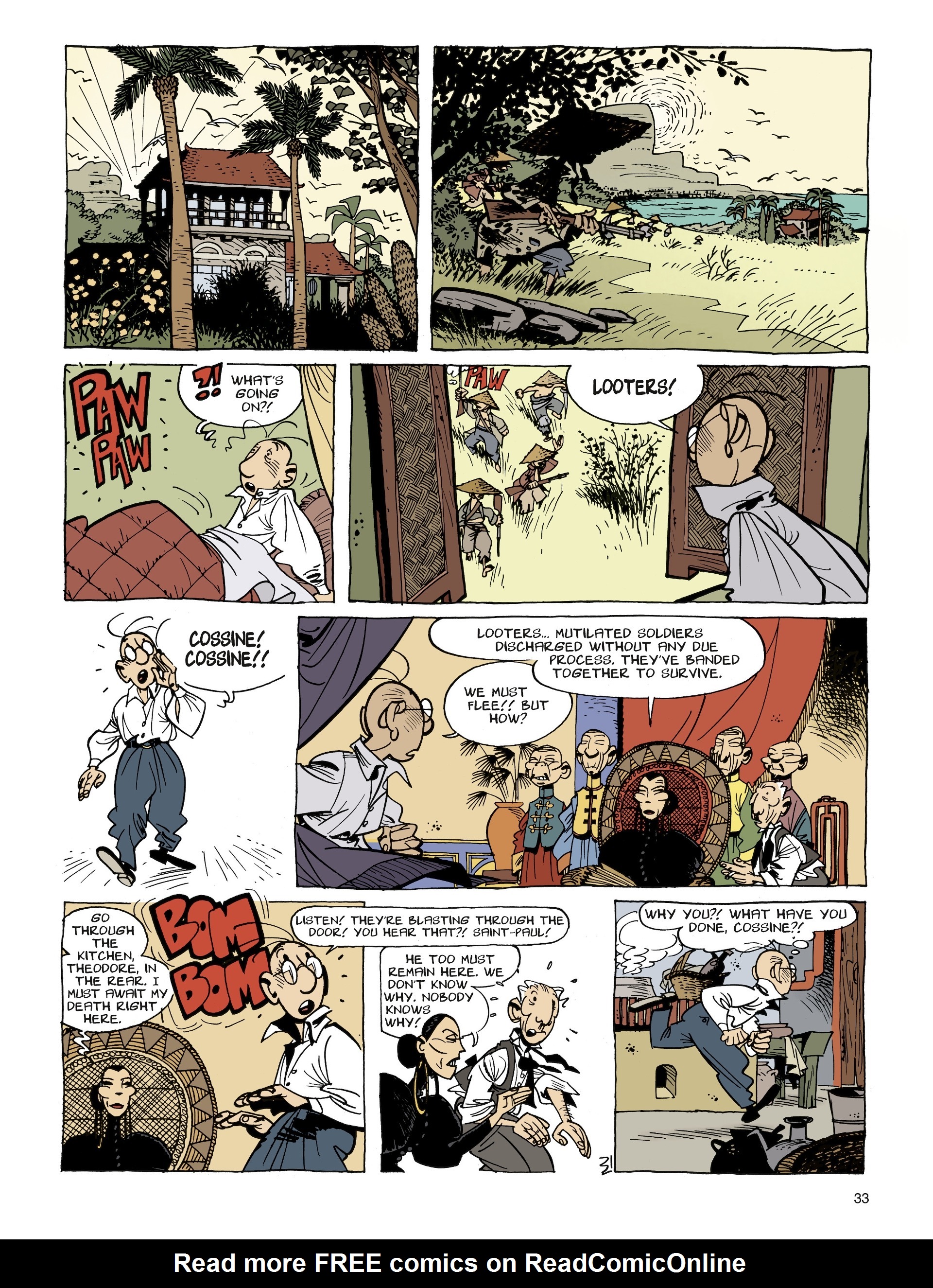Read online Theodore Poussin comic -  Issue #1 - 33