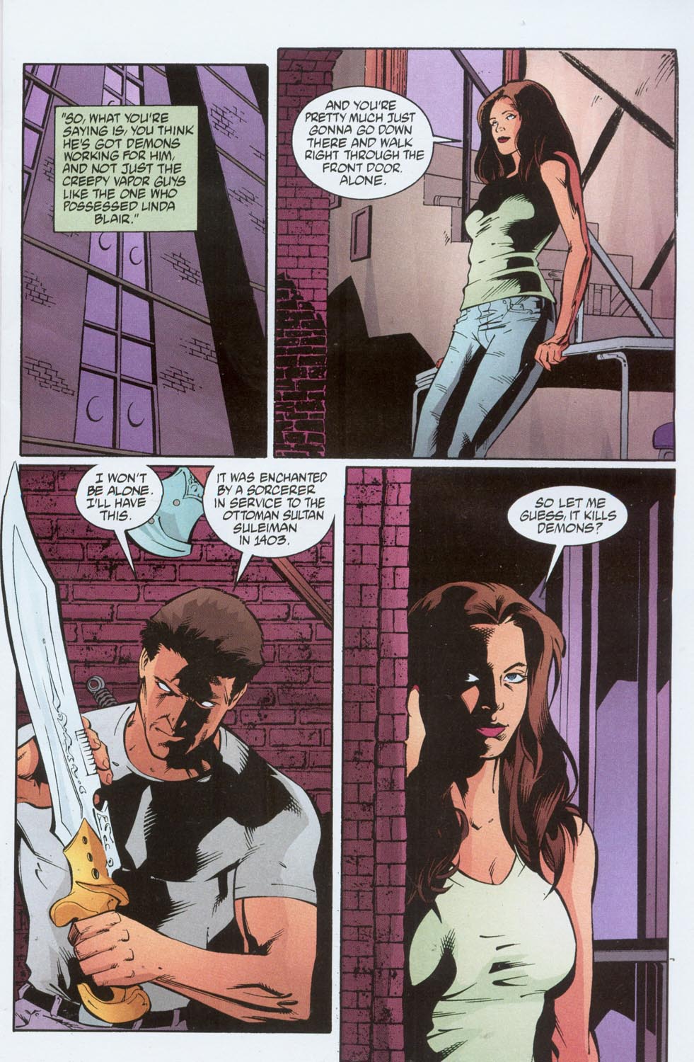 Read online Angel (1999) comic -  Issue #7 - 9