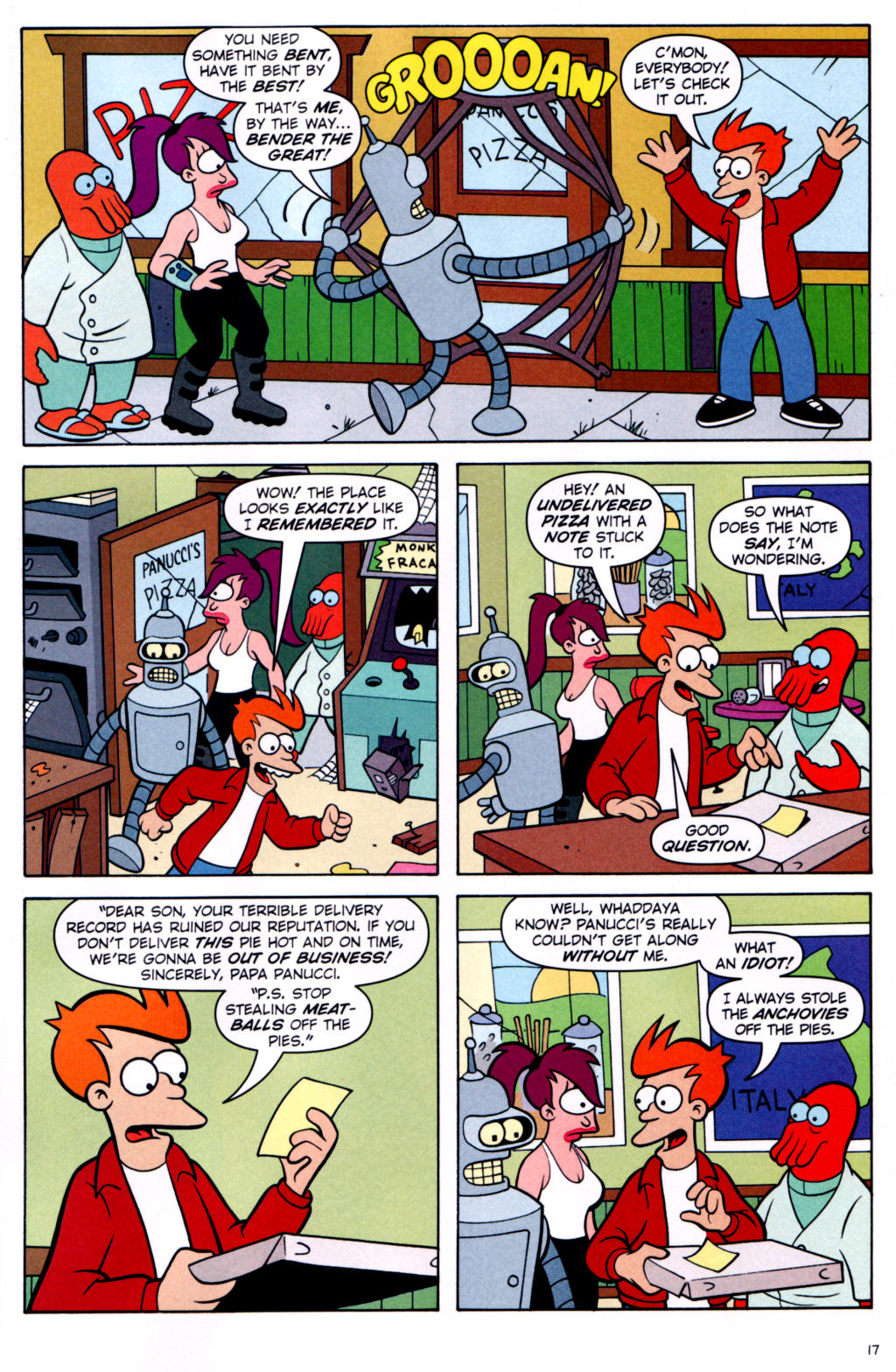 Read online Futurama Comics comic -  Issue #30 - 13