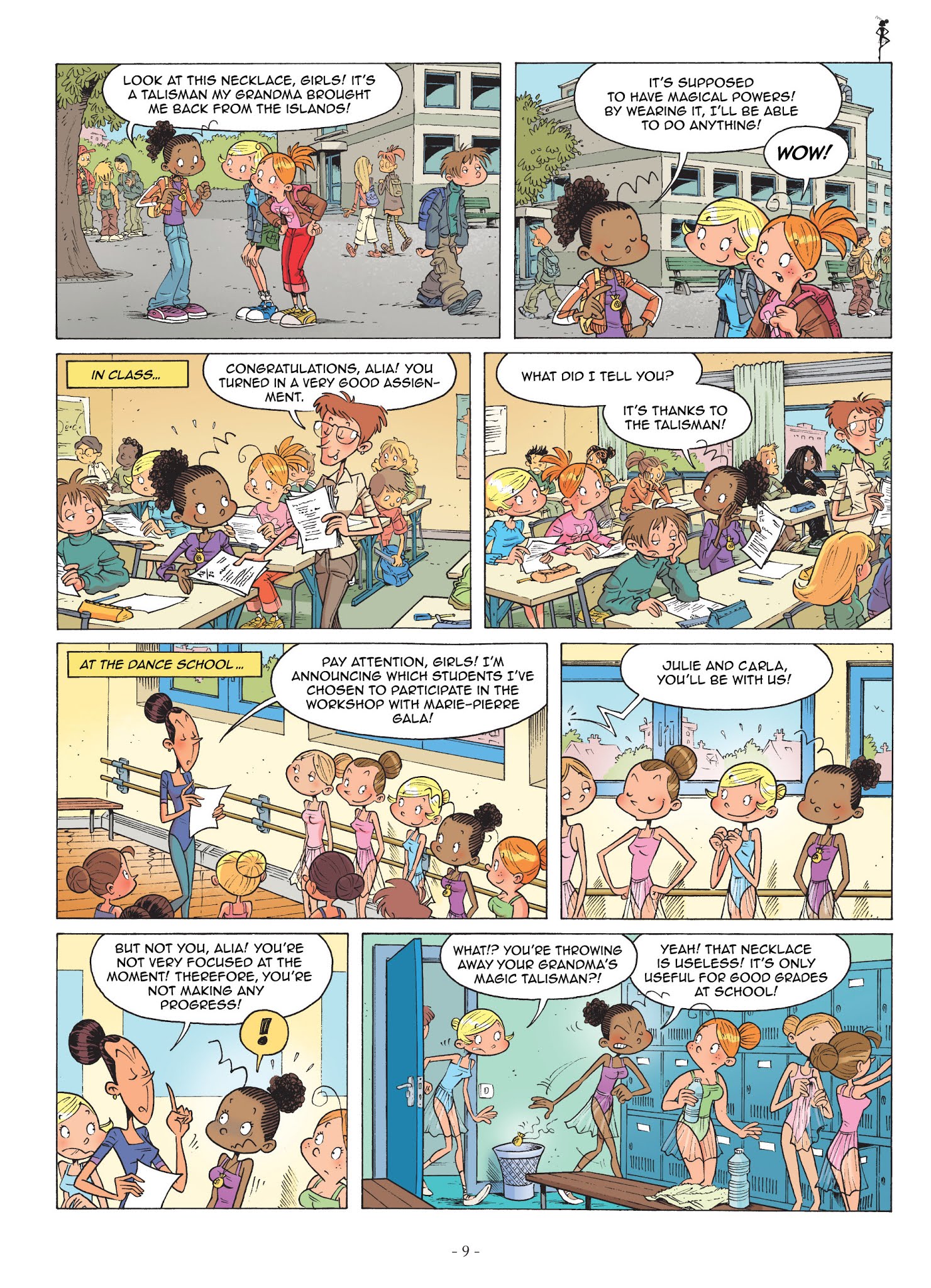 Read online Dance Class comic -  Issue # TPB 1 - 11