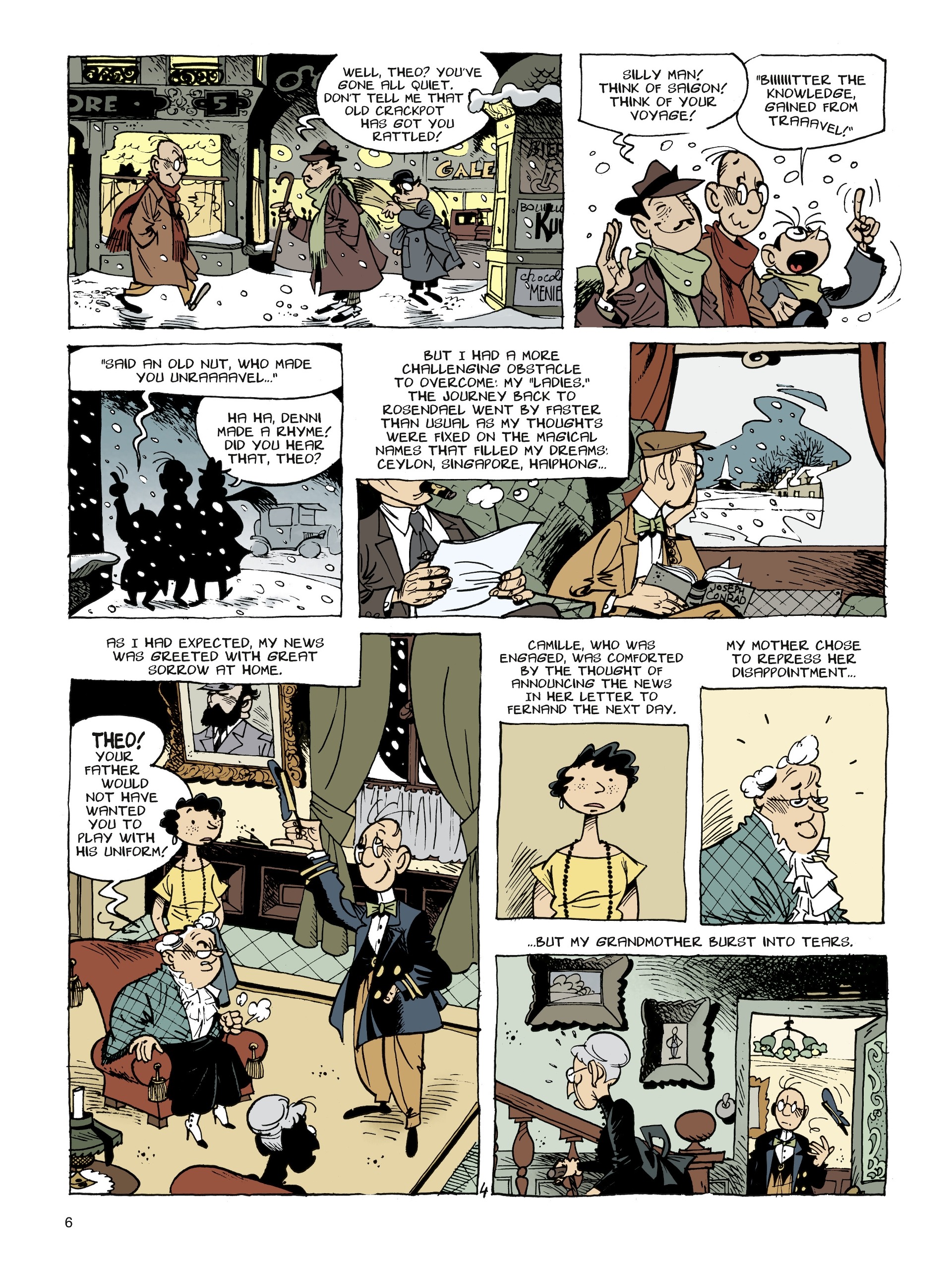 Read online Theodore Poussin comic -  Issue #1 - 6