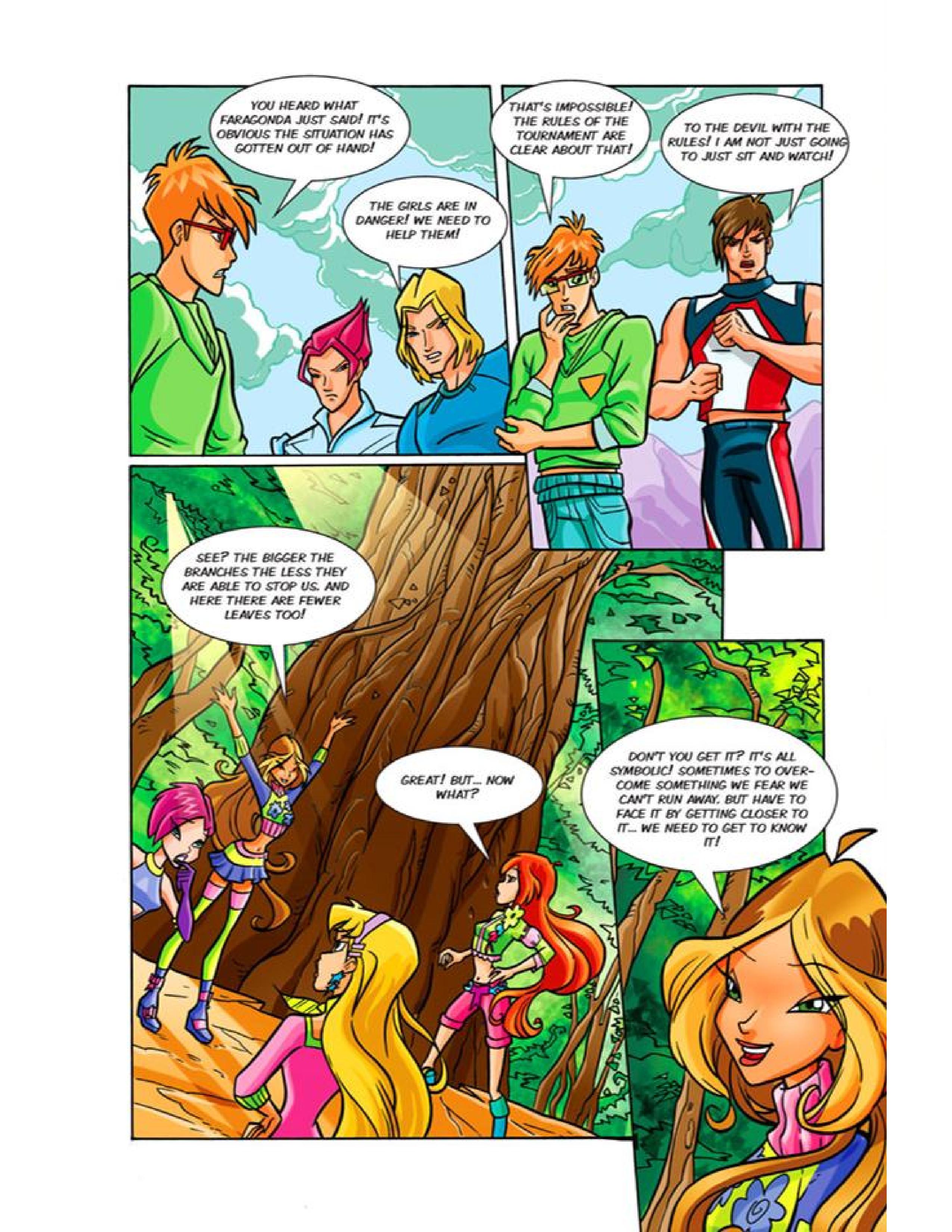 Read online Winx Club Comic comic -  Issue #29 - 36