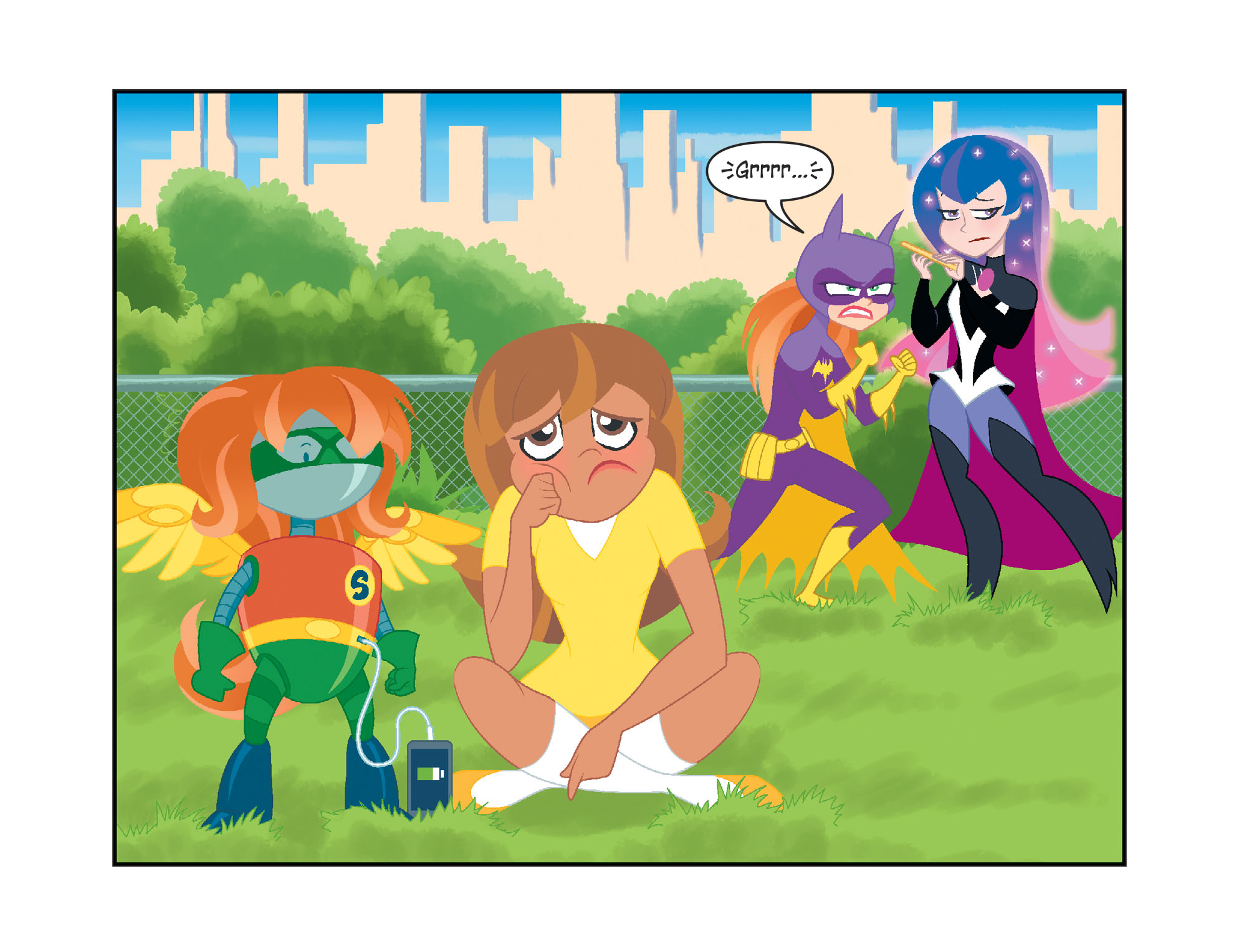 Read online DC Super Hero Girls: Weird Science comic -  Issue #10 - 16
