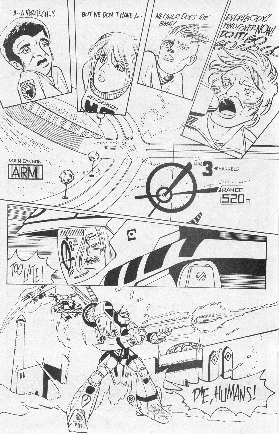 Read online Robotech Invid War: Aftermath comic -  Issue #5 - 20