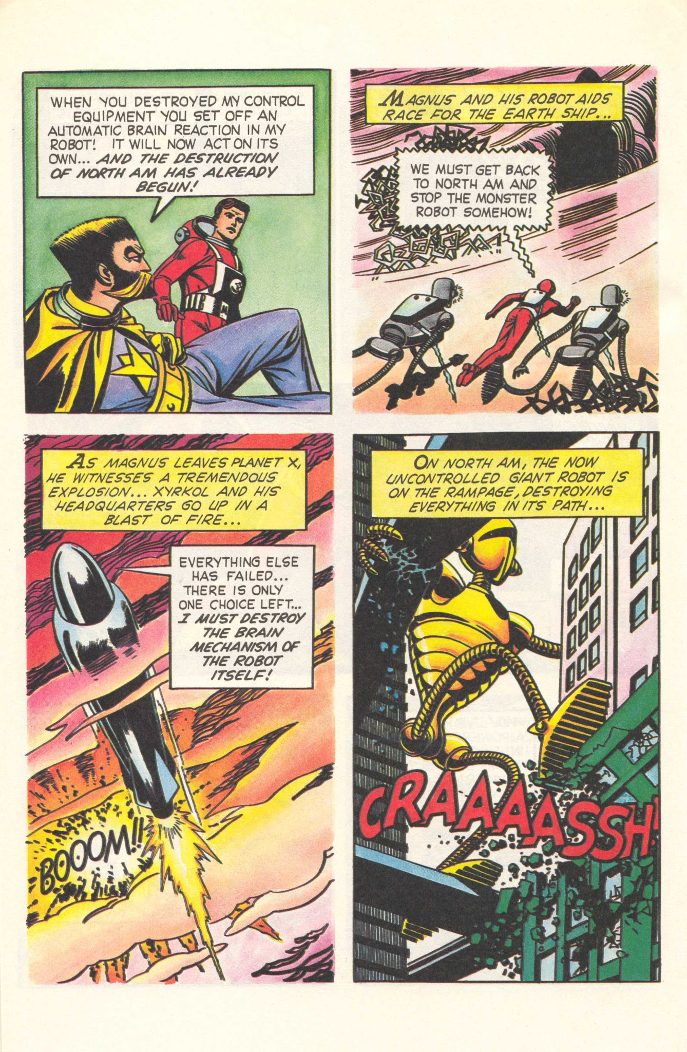 Read online Vintage Magnus, Robot Fighter comic -  Issue #2 - 25