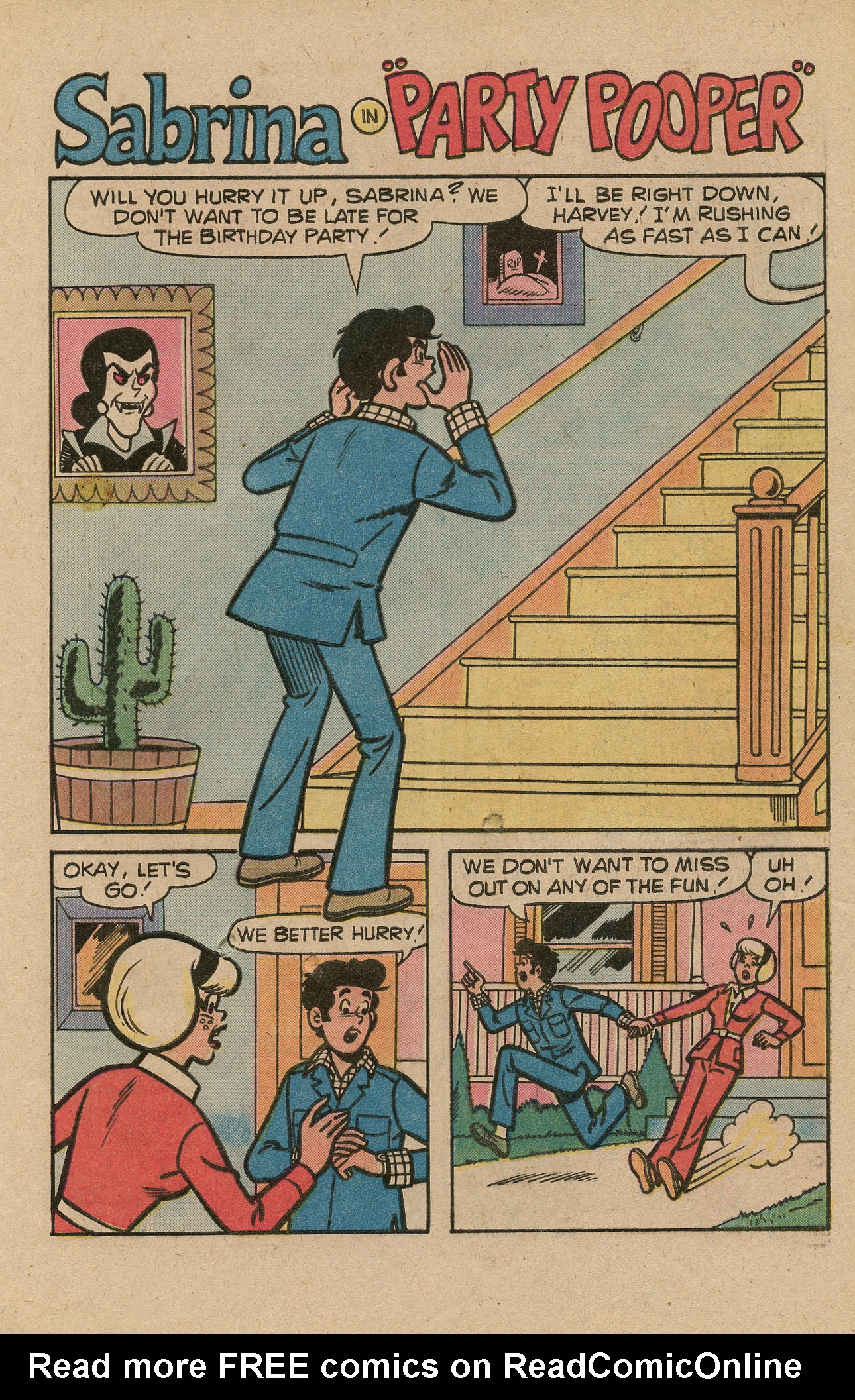 Read online Archie's TV Laugh-Out comic -  Issue #68 - 29