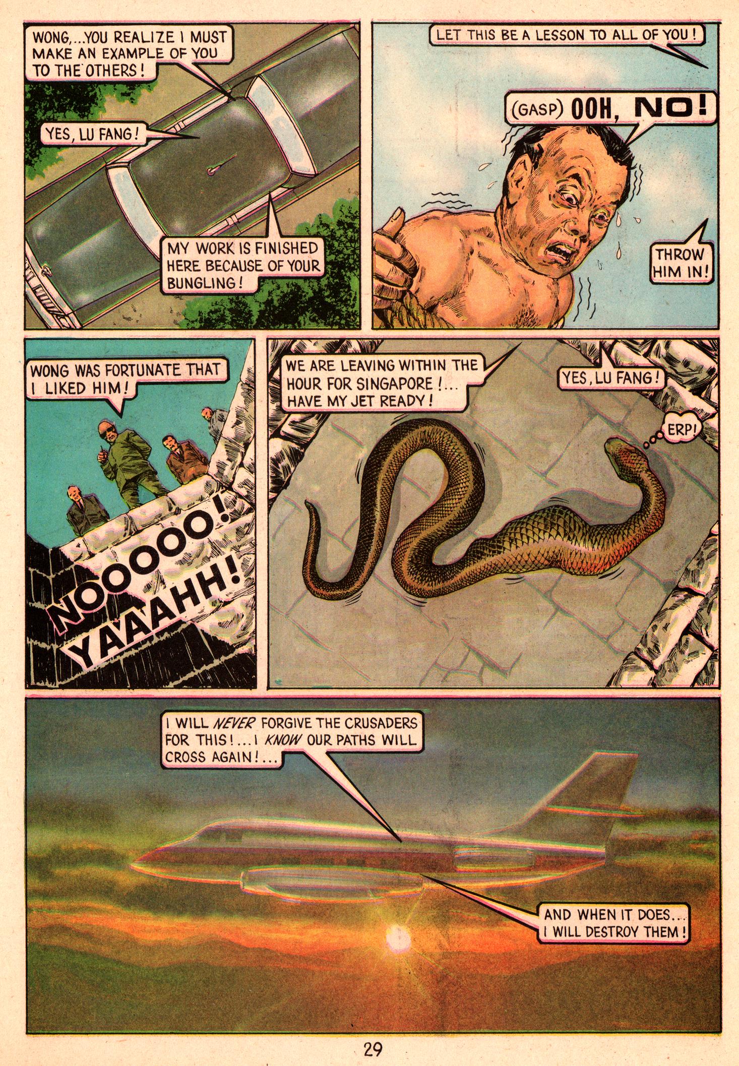 Read online The Crusaders (1974) comic -  Issue #3 - 31