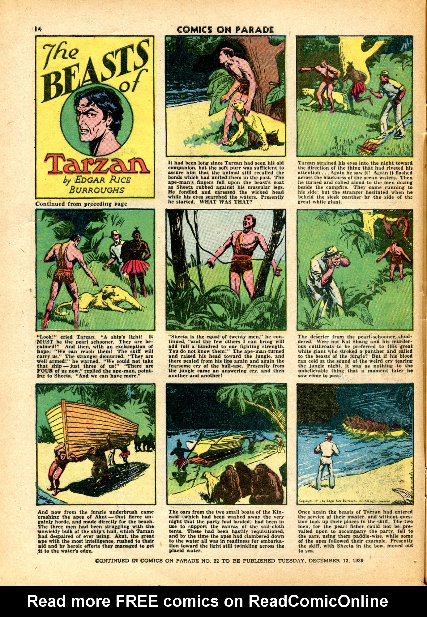 Read online Comics on Parade comic -  Issue #21 - 16