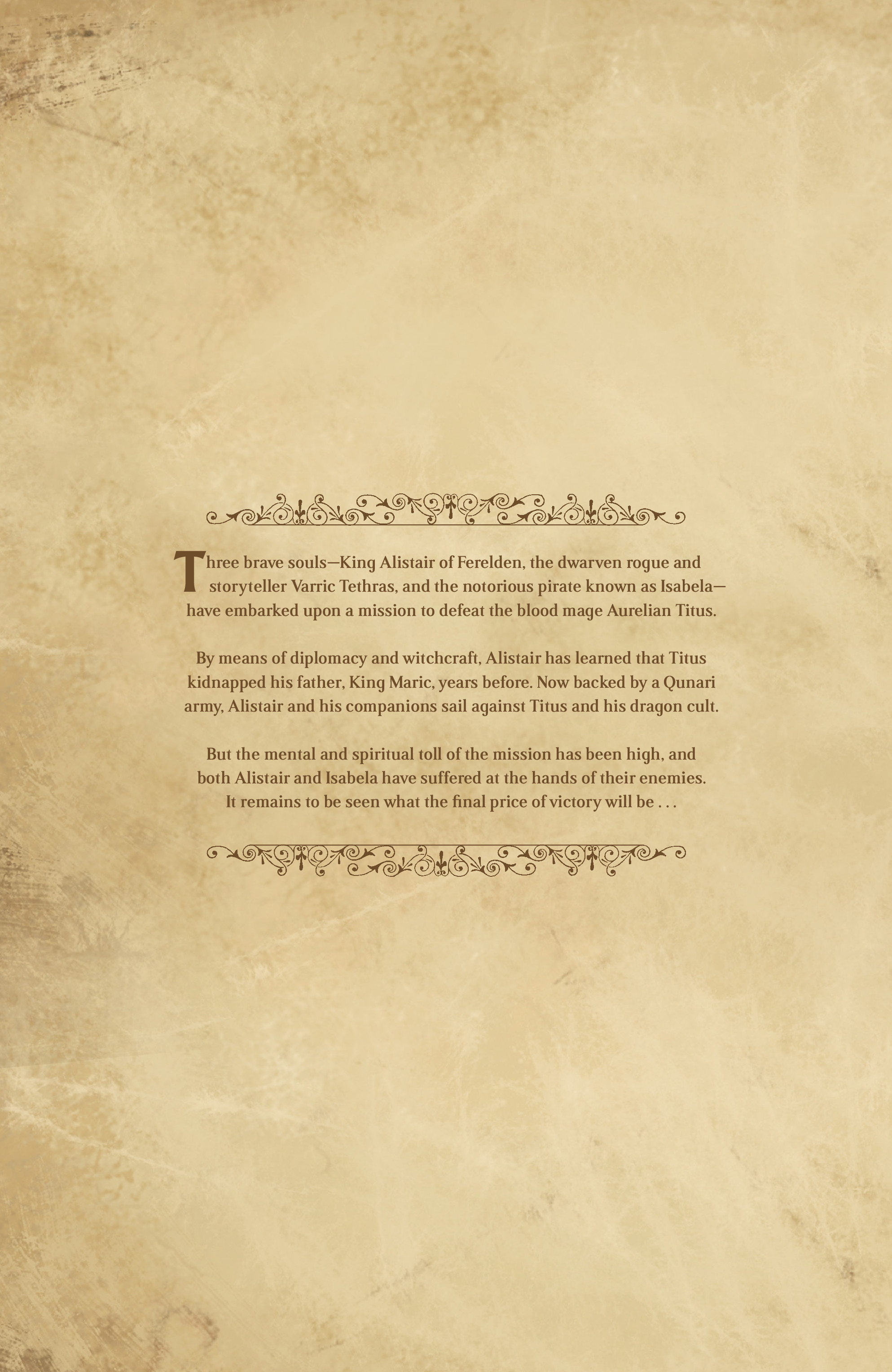 Read online Dragon Age: Until We Sleep comic -  Issue # TPB - 7