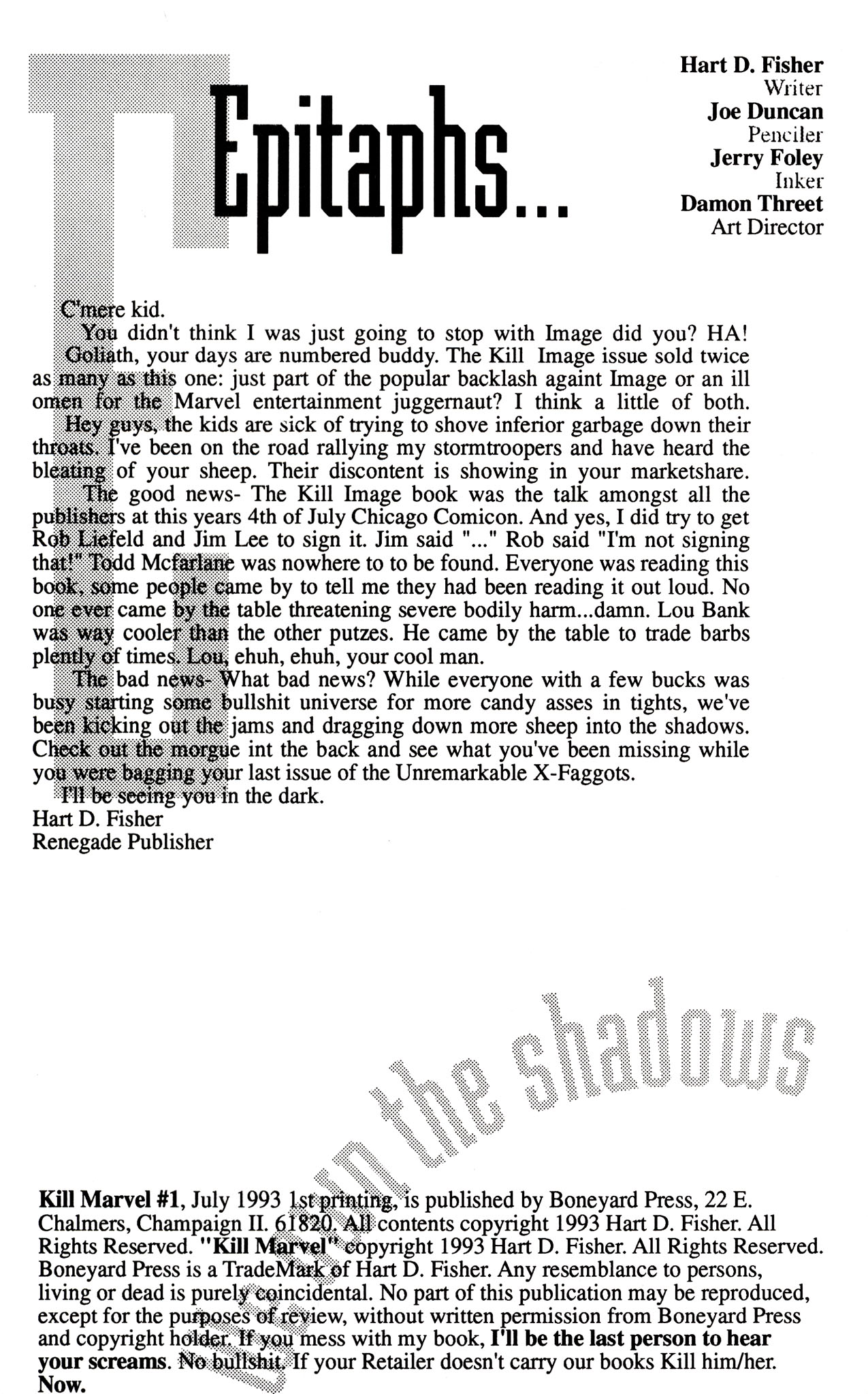 Read online Kill Marvel comic -  Issue # Full - 2